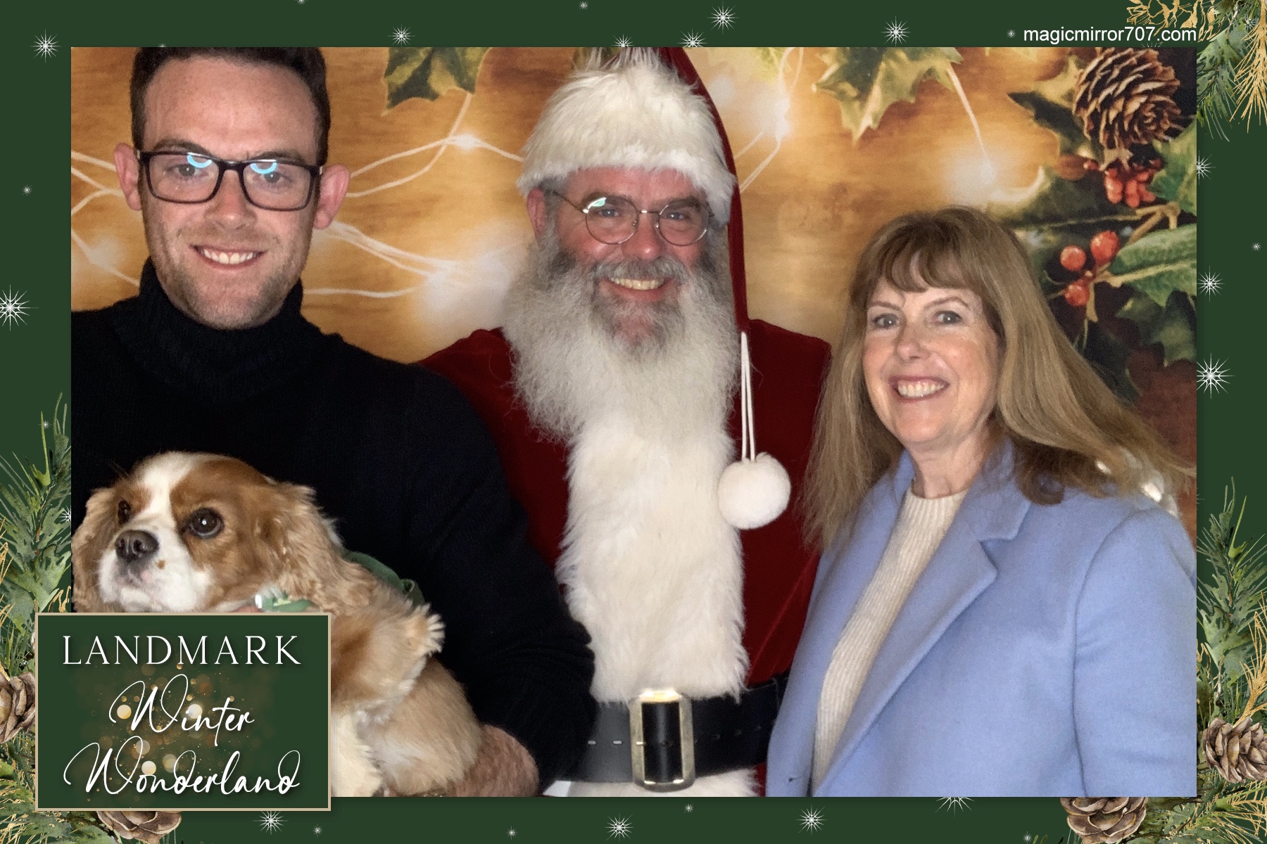 Landmark Annual Holiday Party – Santa Lap  | View more photos from the event at gallery.magicmirror707.com/u/MagicMirror707/Landmark-Annual-Holiday-Party-–-Santa-Lap