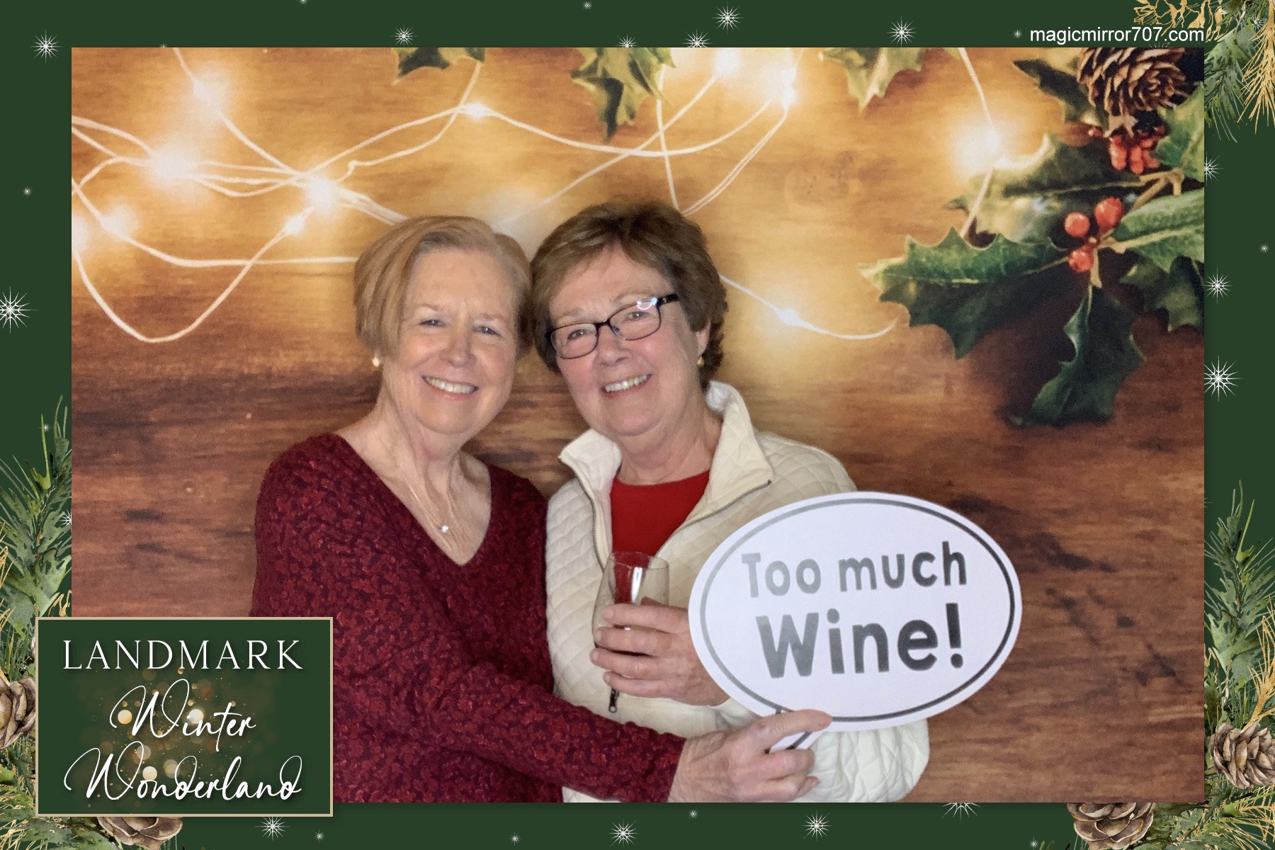 Landmark Annual Holiday Party – Santa Lap  | View more photos from the event at gallery.magicmirror707.com/u/MagicMirror707/Landmark-Annual-Holiday-Party-–-Santa-Lap
