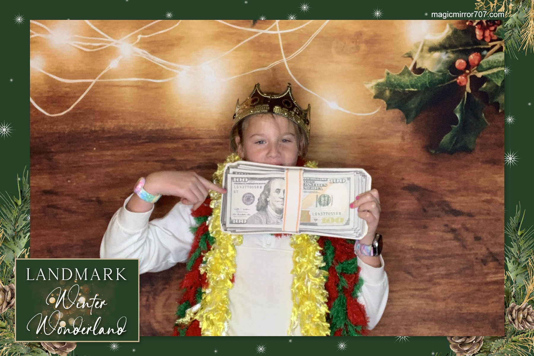 Landmark Annual Holiday Party – Santa Lap  | View more photos from the event at gallery.magicmirror707.com/u/MagicMirror707/Landmark-Annual-Holiday-Party-–-Santa-Lap