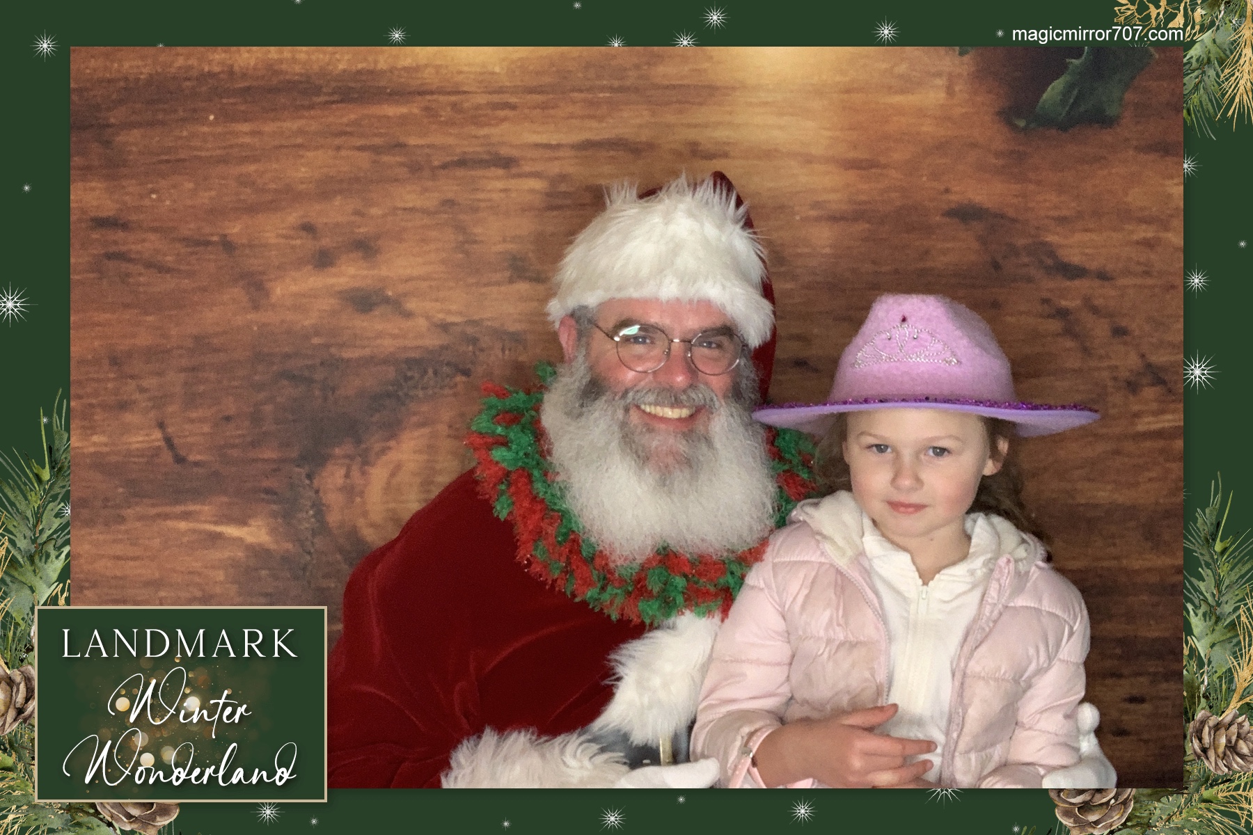 Landmark Annual Holiday Party – Santa Lap  | View more photos from the event at gallery.magicmirror707.com/u/MagicMirror707/Landmark-Annual-Holiday-Party-–-Santa-Lap