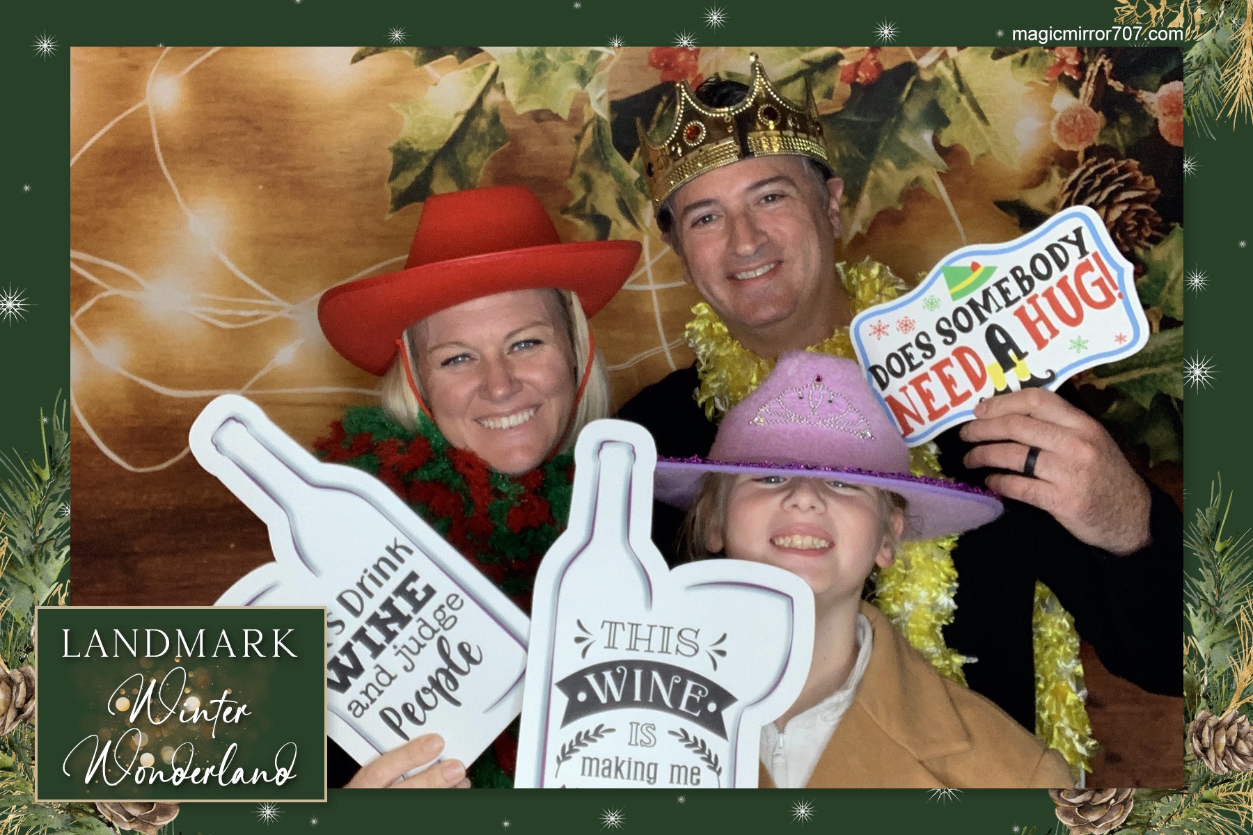 Landmark Annual Holiday Party – Santa Lap  | View more photos from the event at gallery.magicmirror707.com/u/MagicMirror707/Landmark-Annual-Holiday-Party-–-Santa-Lap