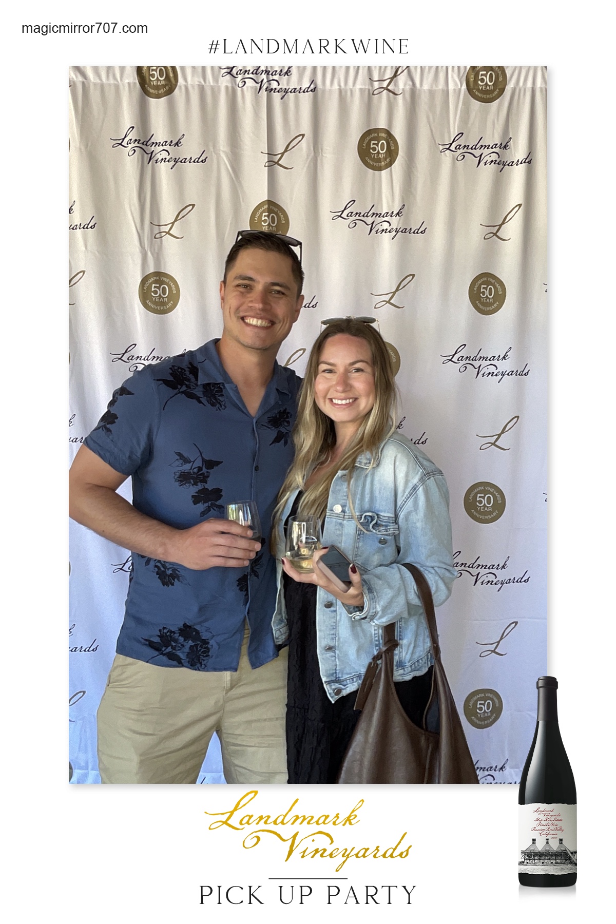 Landmark Wine Pick Up Party | View more photos from the event at gallery.magicmirror707.com/u/MagicMirror707/Landmark-Wine-Pick-Up-Party