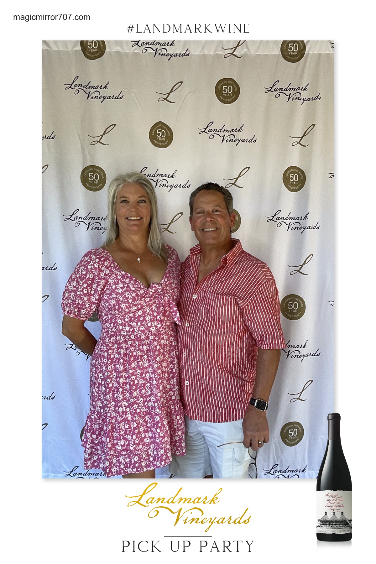 Landmark Wine Pick Up Party | View more photos from the event at gallery.magicmirror707.com/u/MagicMirror707/Landmark-Wine-Pick-Up-Party