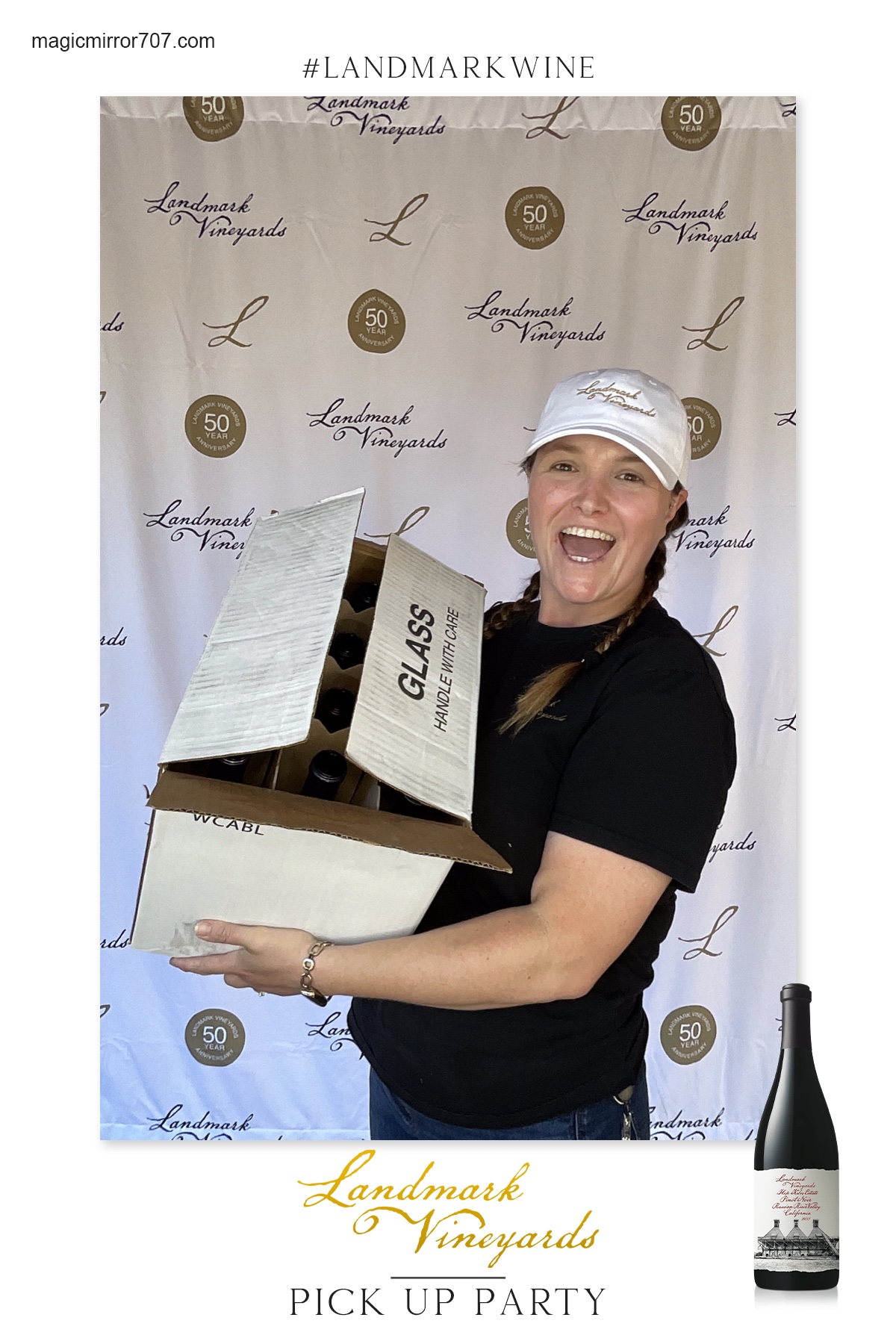 Landmark Wine Pick Up Party | View more photos from the event at gallery.magicmirror707.com/u/MagicMirror707/Landmark-Wine-Pick-Up-Party