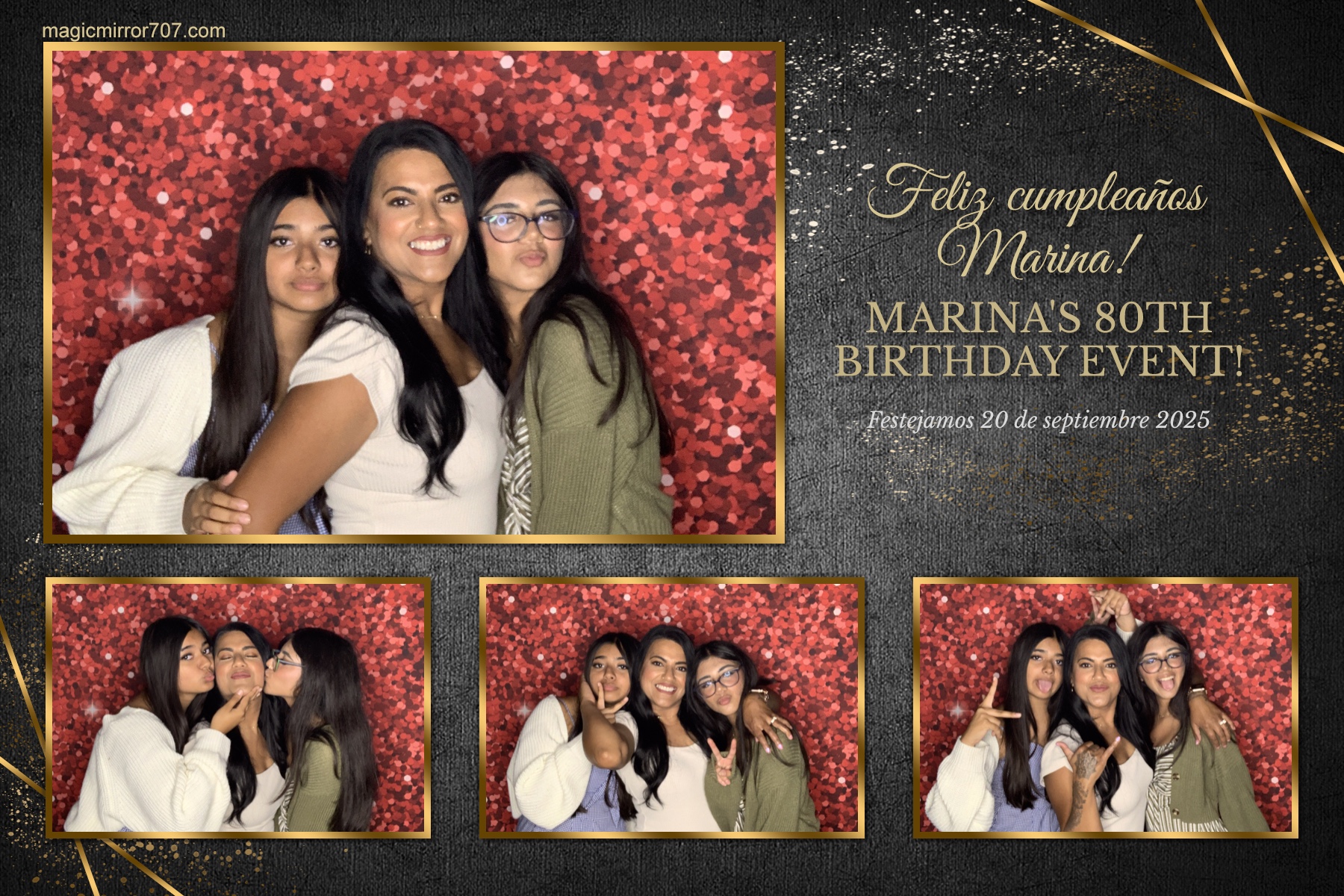 Marina's 80th Birthday | View more photos from the event at gallery.magicmirror707.com/u/MagicMirror707/Marinas-80th-Birthday