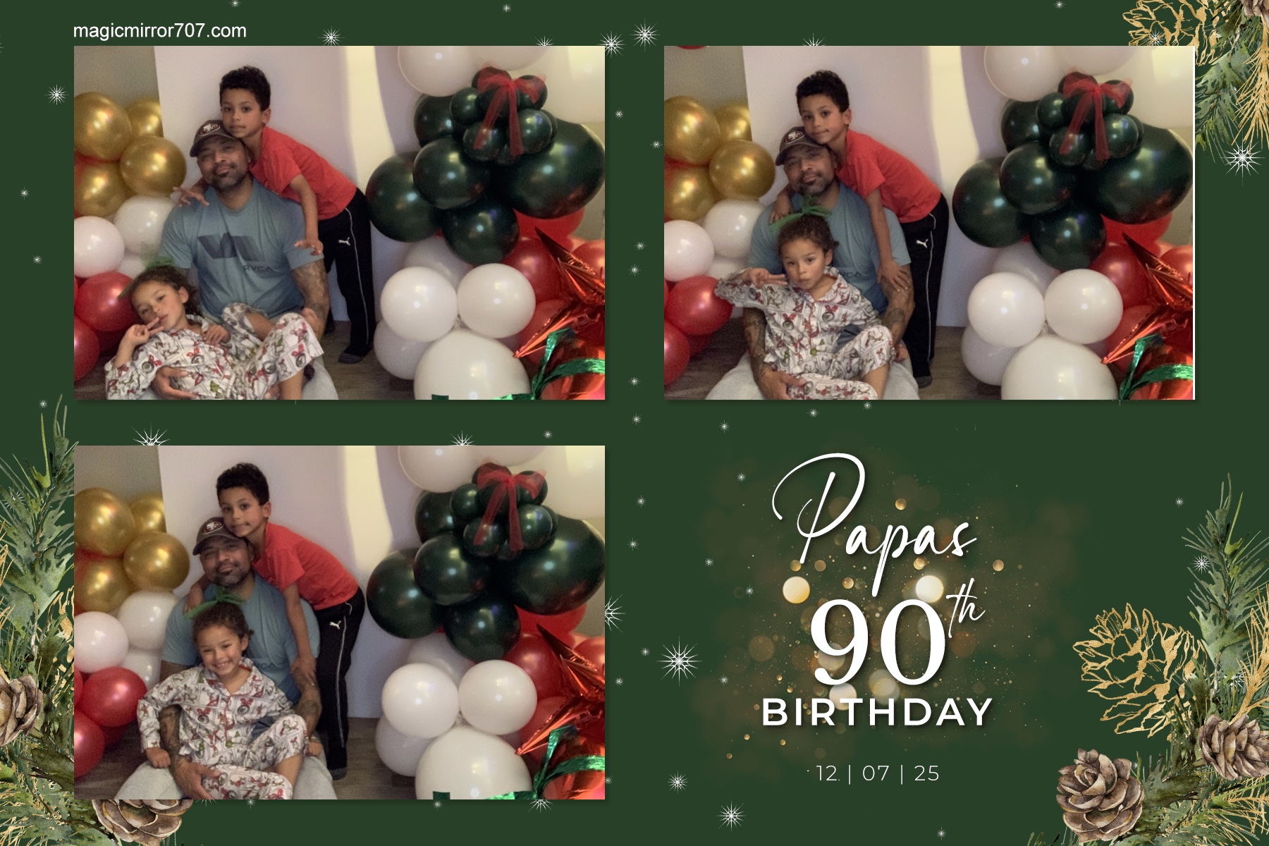 Papa's 90th Birthday | View more photos from the event at gallery.magicmirror707.com/u/MagicMirror707/Papas-90th-Birthday