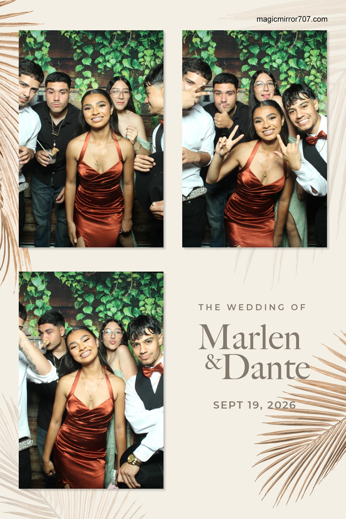 Dante and Marlene’s wedding | View more photos from the event at gallery.magicmirror707.com/u/MagicMirror707/Dante-and-Marlene’s-wedding