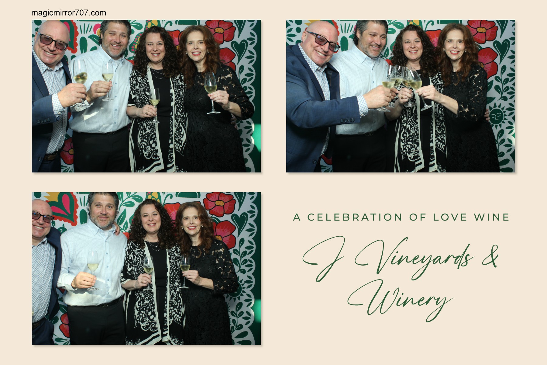 J VINEYARDS & WINERY WINE LAUNCH | View more photos from the event at gallery.magicmirror707.com/u/MagicMirror707/J-VINEYARDS-WINERY-WINE-LAUNCH