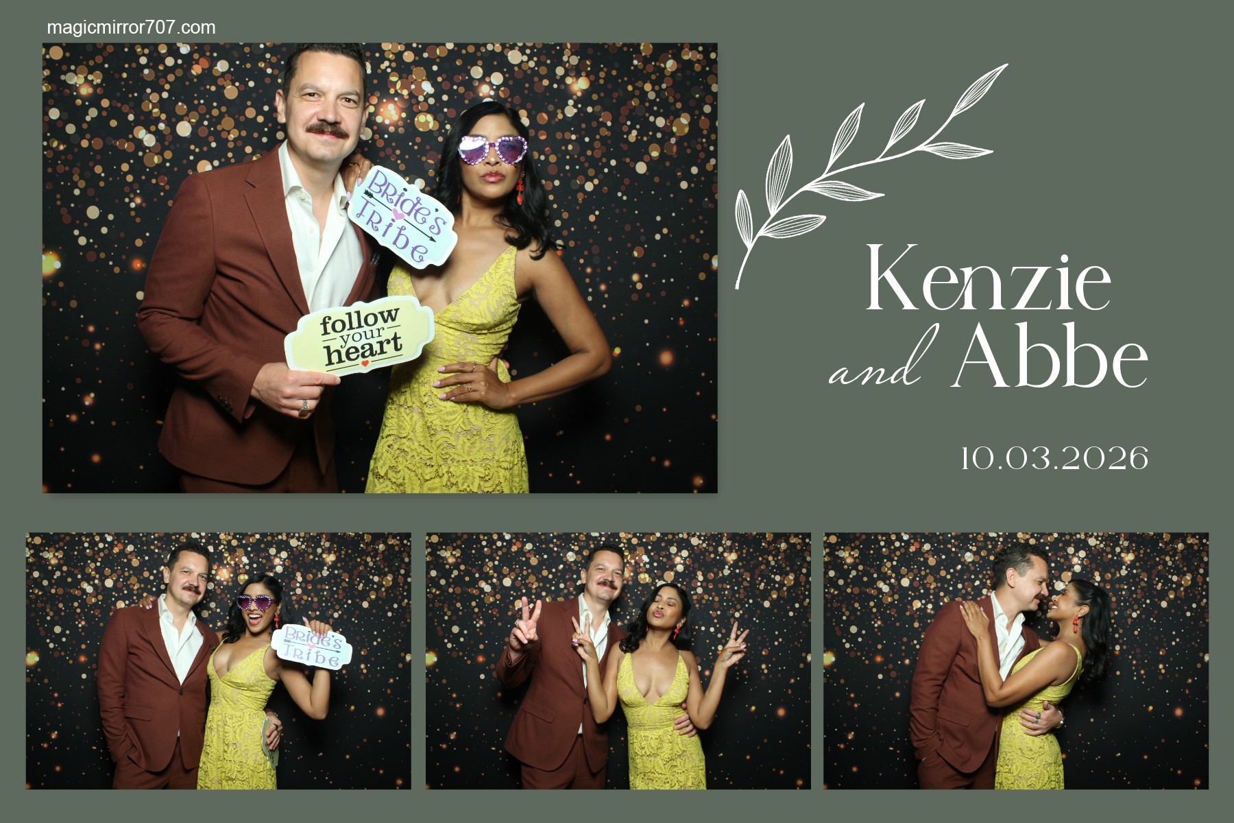  Kenzie & Abbe's Wedding | View more photos from the event at gallery.magicmirror707.com/u/MagicMirror707/Kenzie-Abbes-Wedding