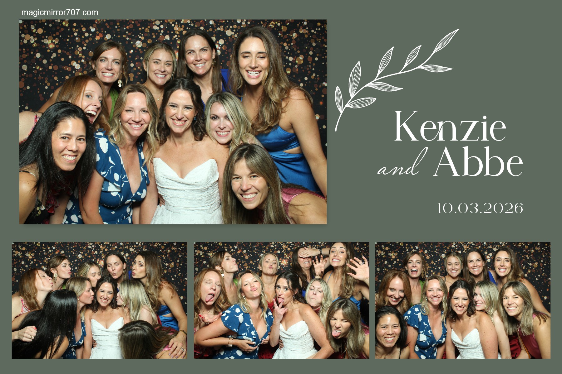  Kenzie & Abbe's Wedding | View more photos from the event at gallery.magicmirror707.com/u/MagicMirror707/Kenzie-Abbes-Wedding