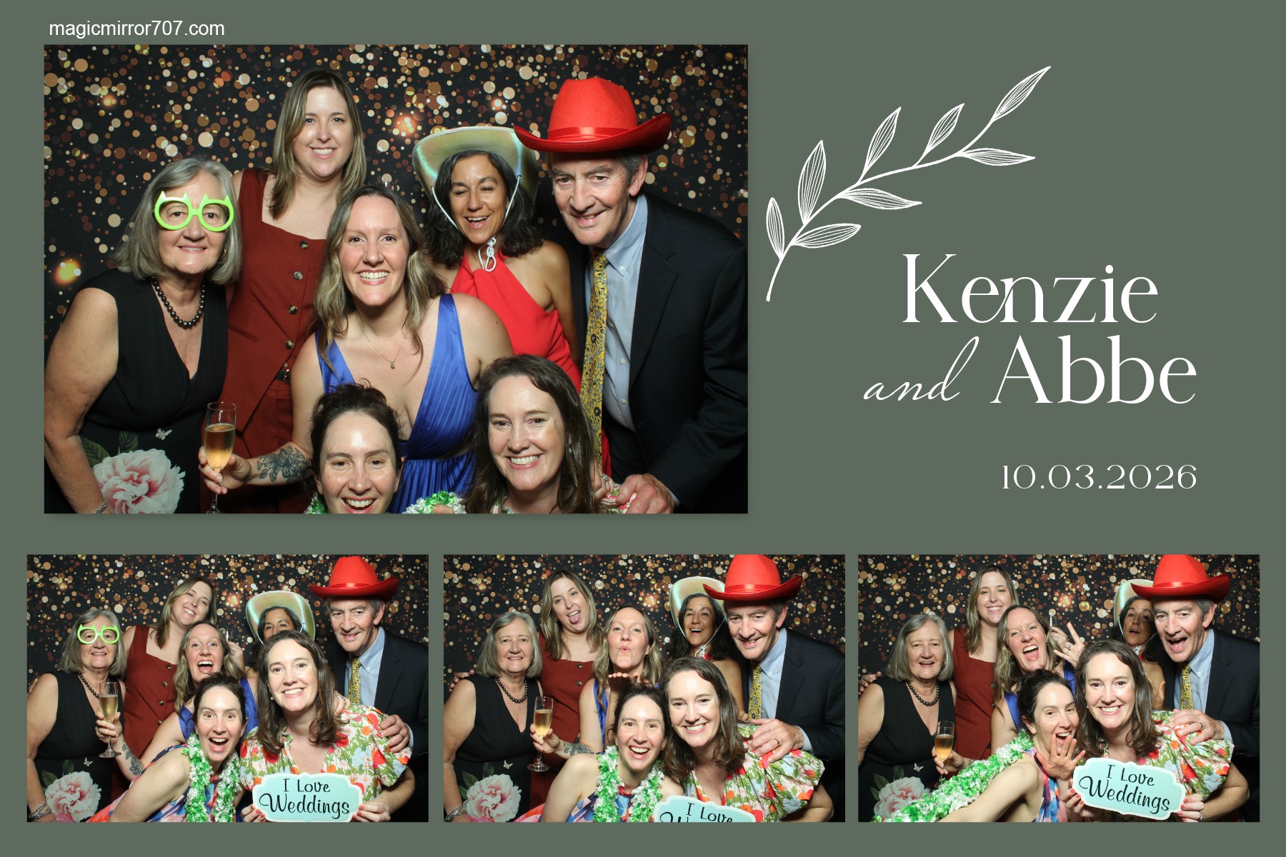 Kenzie & Abbe's Wedding | View more photos from the event at gallery.magicmirror707.com/u/MagicMirror707/Kenzie-Abbes-Wedding