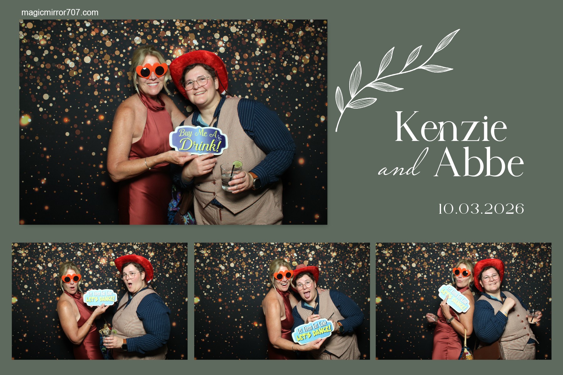  Kenzie & Abbe's Wedding | View more photos from the event at gallery.magicmirror707.com/u/MagicMirror707/Kenzie-Abbes-Wedding
