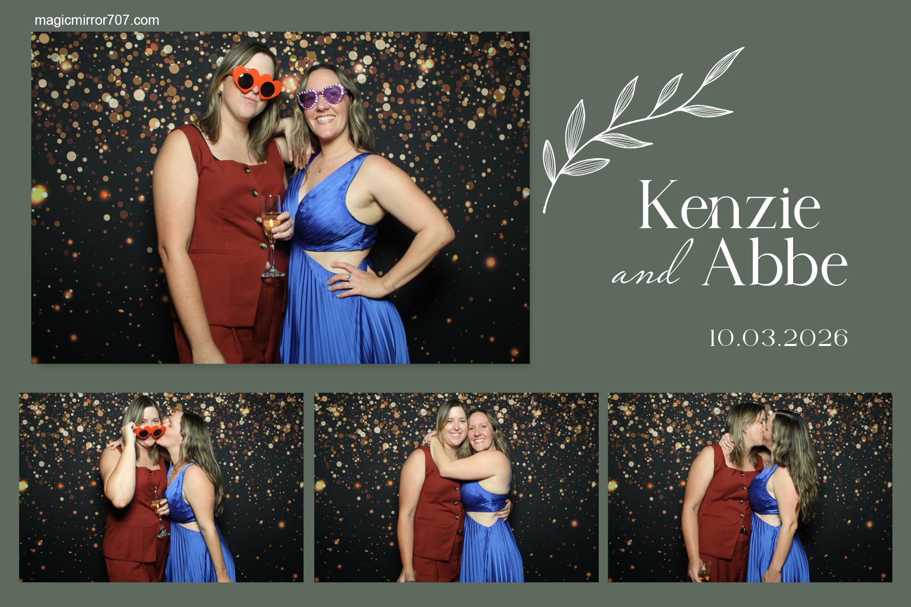  Kenzie & Abbe's Wedding | View more photos from the event at gallery.magicmirror707.com/u/MagicMirror707/Kenzie-Abbes-Wedding