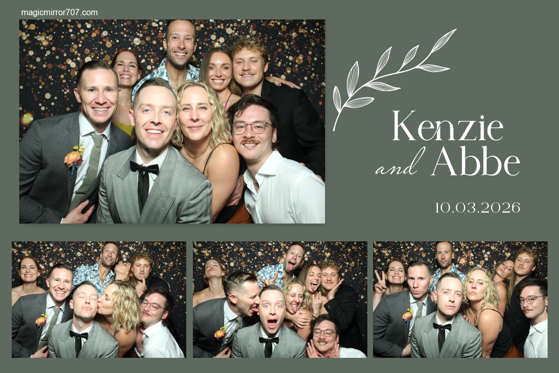  Kenzie & Abbe's Wedding | View more photos from the event at gallery.magicmirror707.com/u/MagicMirror707/Kenzie-Abbes-Wedding