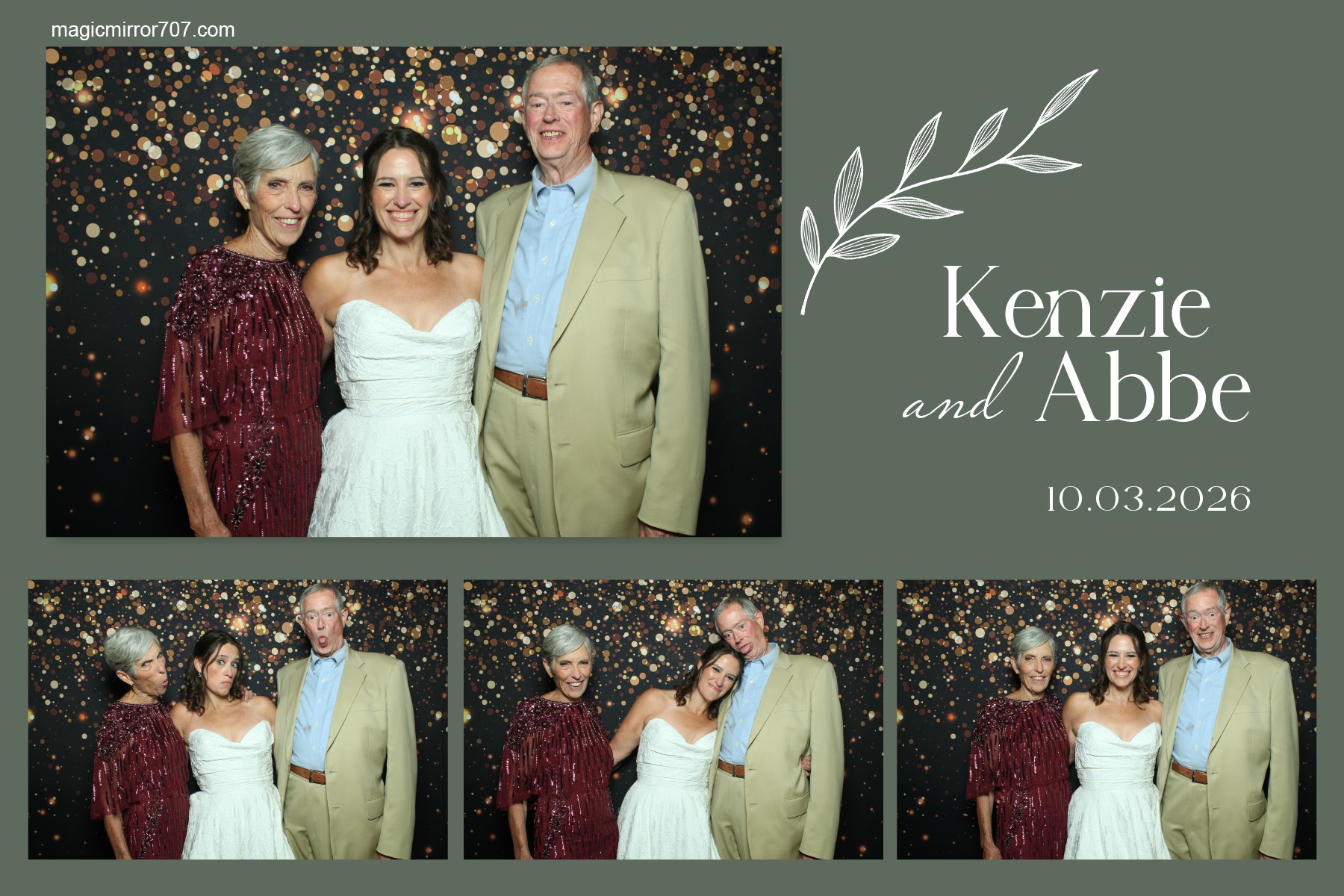  Kenzie & Abbe's Wedding | View more photos from the event at gallery.magicmirror707.com/u/MagicMirror707/Kenzie-Abbes-Wedding