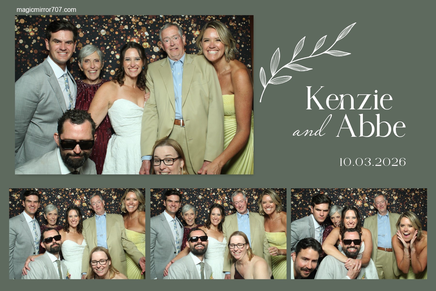  Kenzie & Abbe's Wedding | View more photos from the event at gallery.magicmirror707.com/u/MagicMirror707/Kenzie-Abbes-Wedding