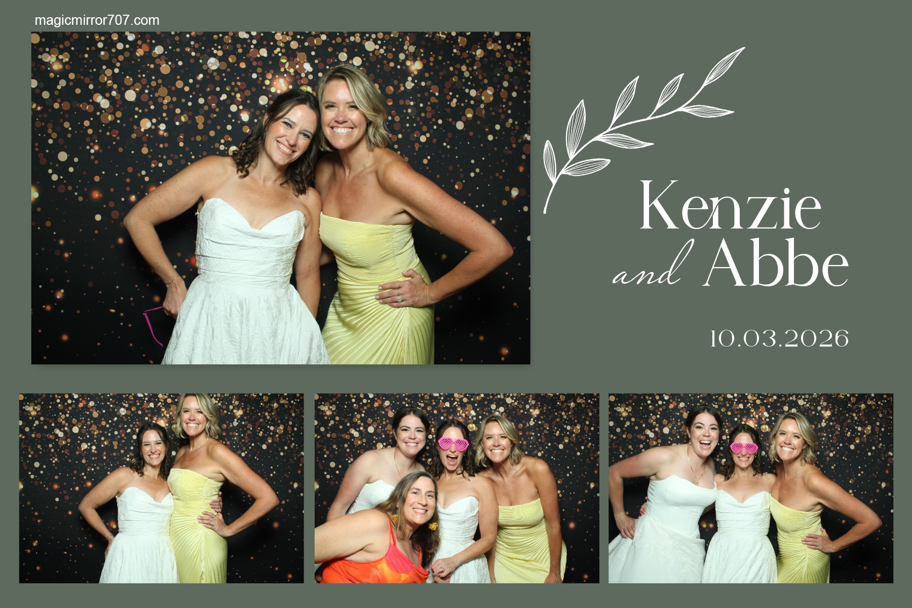  Kenzie & Abbe's Wedding | View more photos from the event at gallery.magicmirror707.com/u/MagicMirror707/Kenzie-Abbes-Wedding