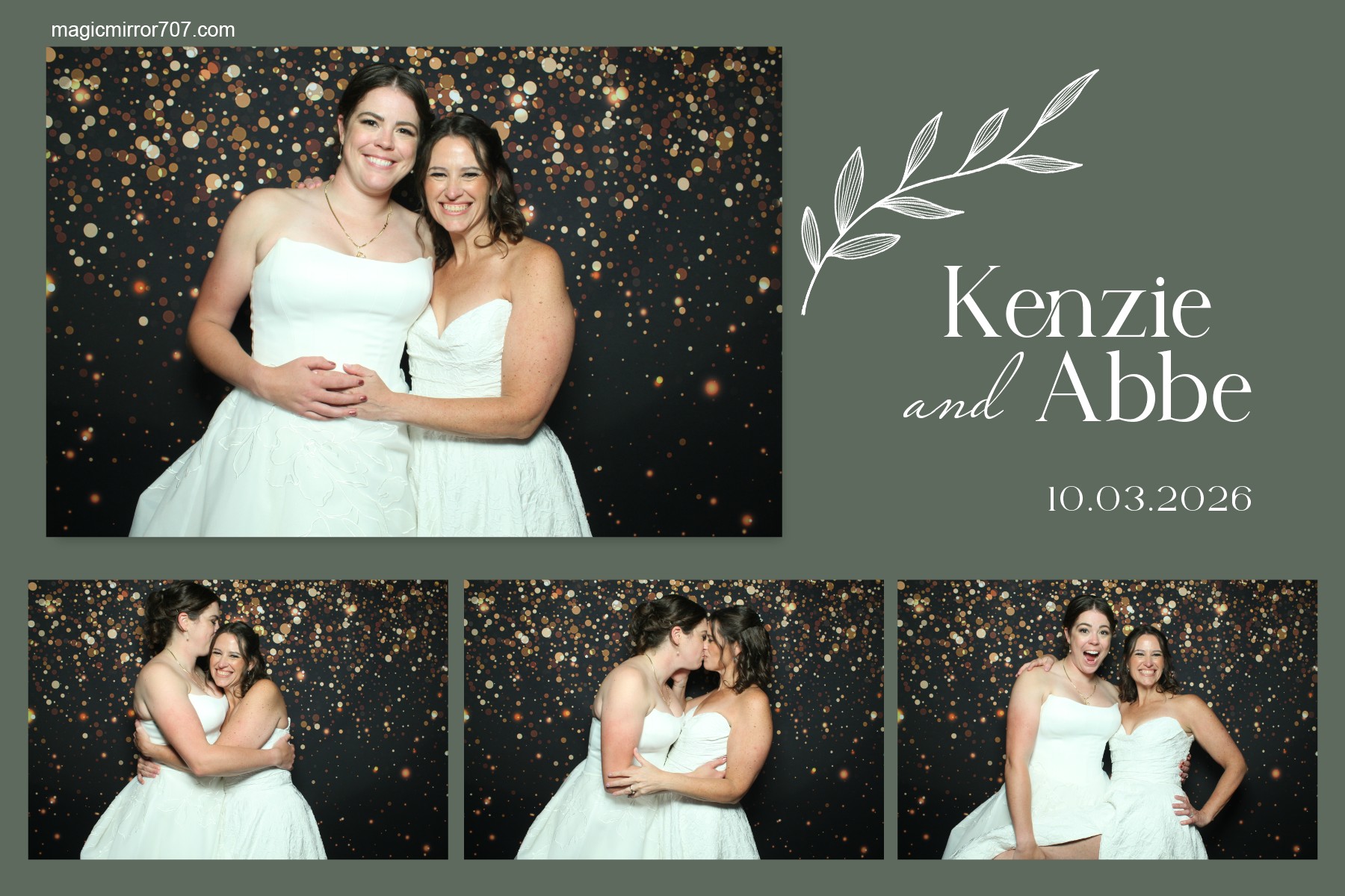  Kenzie & Abbe's Wedding | View more photos from the event at gallery.magicmirror707.com/u/MagicMirror707/Kenzie-Abbes-Wedding