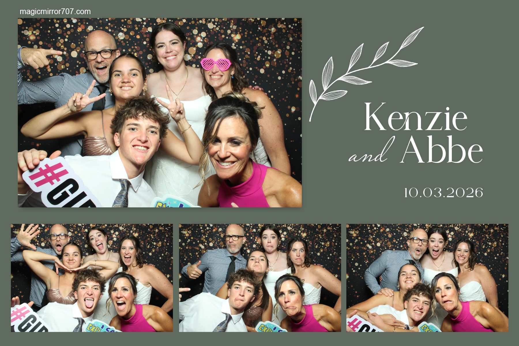  Kenzie & Abbe's Wedding | View more photos from the event at gallery.magicmirror707.com/u/MagicMirror707/Kenzie-Abbes-Wedding
