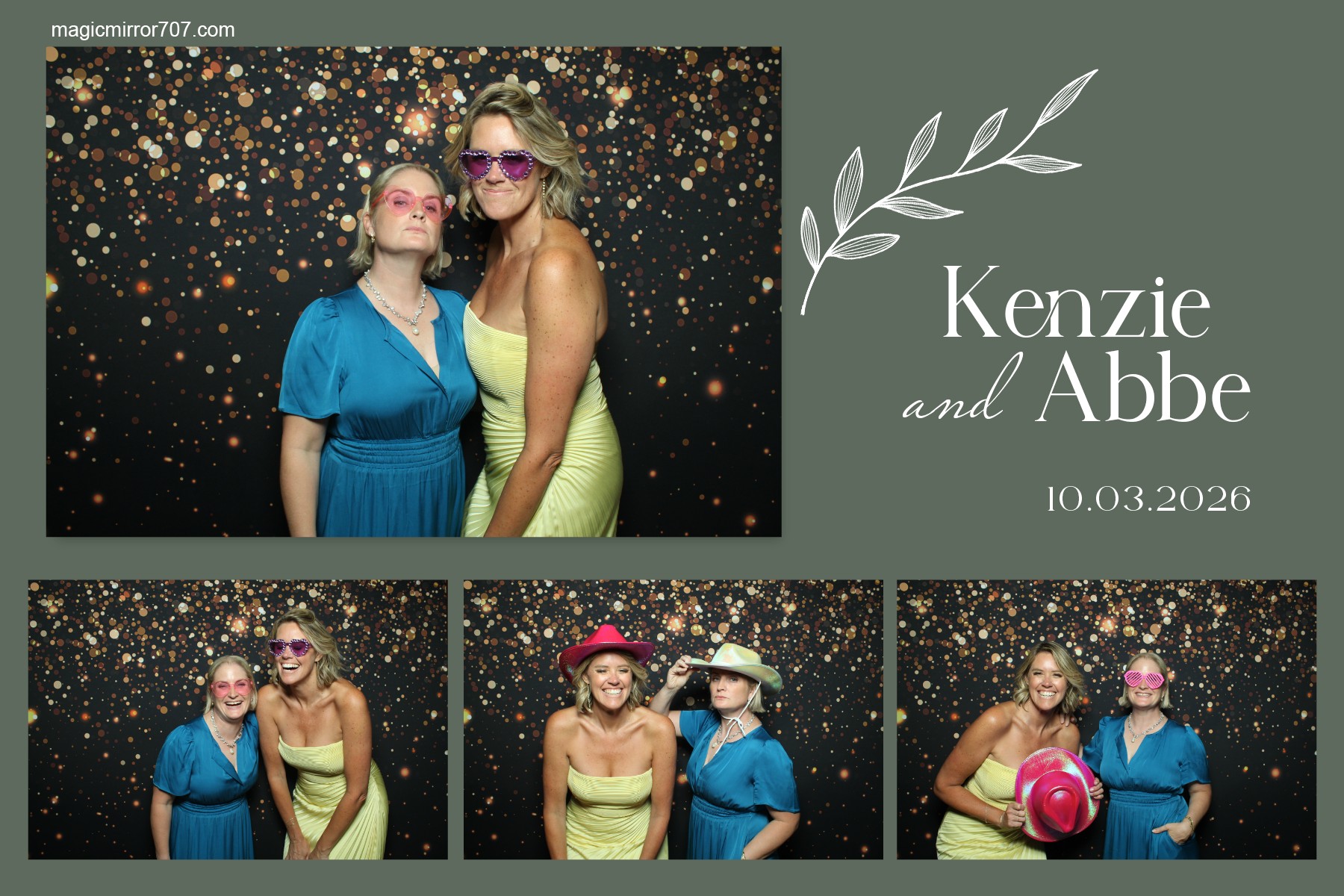  Kenzie & Abbe's Wedding | View more photos from the event at gallery.magicmirror707.com/u/MagicMirror707/Kenzie-Abbes-Wedding
