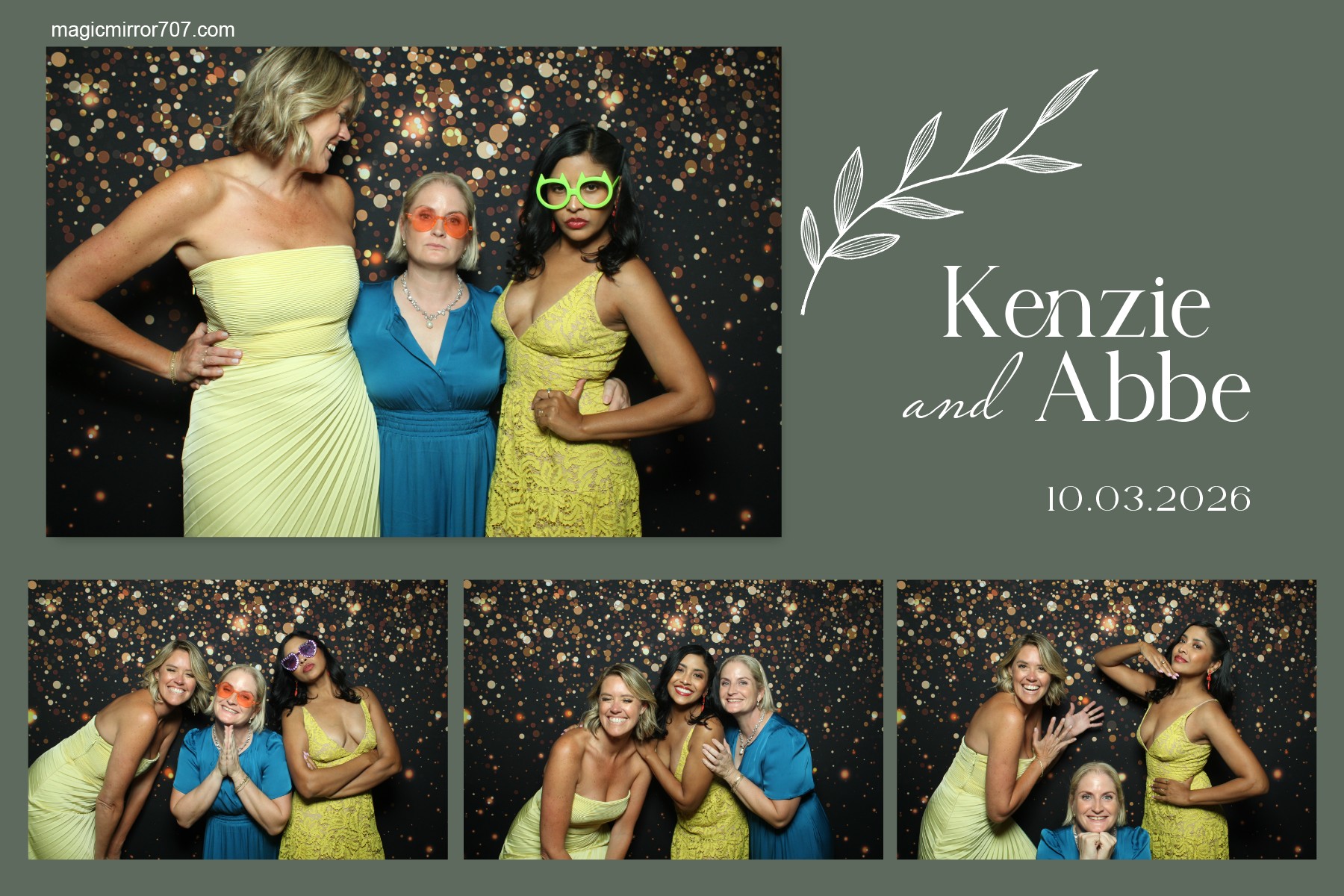  Kenzie & Abbe's Wedding | View more photos from the event at gallery.magicmirror707.com/u/MagicMirror707/Kenzie-Abbes-Wedding