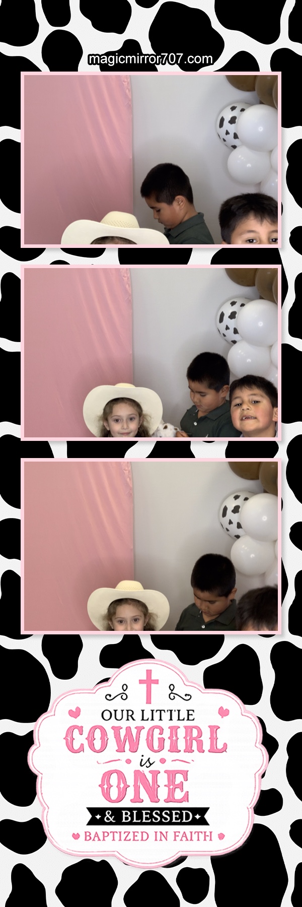 Our Little Cowgirl is One | View more photos from the event at gallery.magicmirror707.com/u/MagicMirror707/Our-Little-Cowgirl-is-One