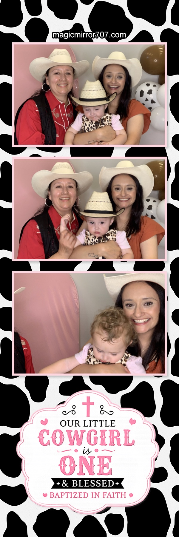 Our Little Cowgirl is One | View more photos from the event at gallery.magicmirror707.com/u/MagicMirror707/Our-Little-Cowgirl-is-One