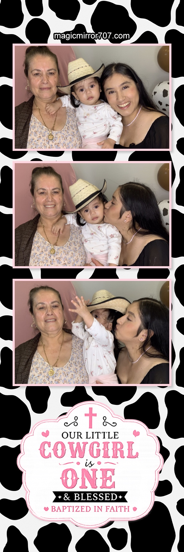 Our Little Cowgirl is One | View more photos from the event at gallery.magicmirror707.com/u/MagicMirror707/Our-Little-Cowgirl-is-One