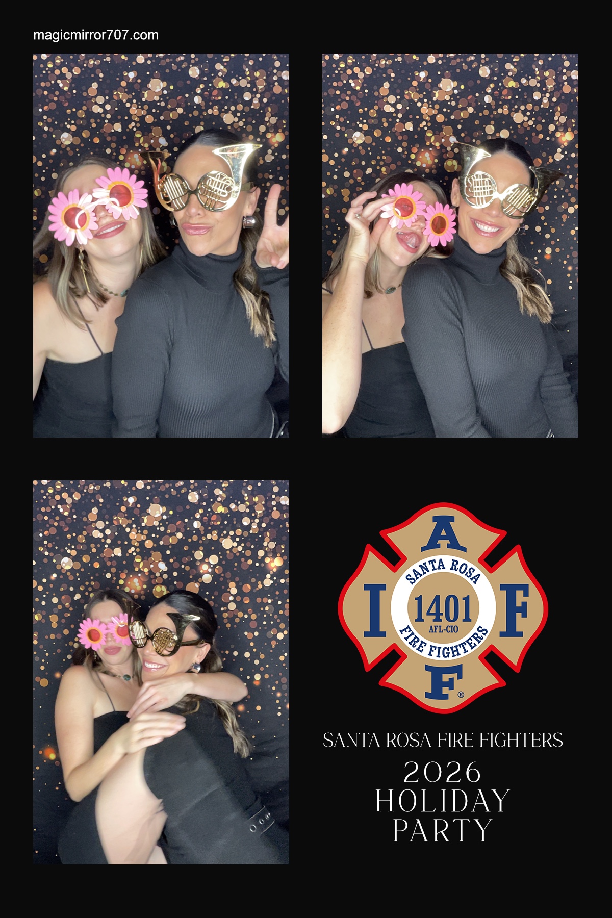 Santa Rosa Fire Fighters Holiday Party  | View more photos from the event at gallery.magicmirror707.com/u/MagicMirror707/Santa-Rosa-Fire-Fighters-Holiday-Party