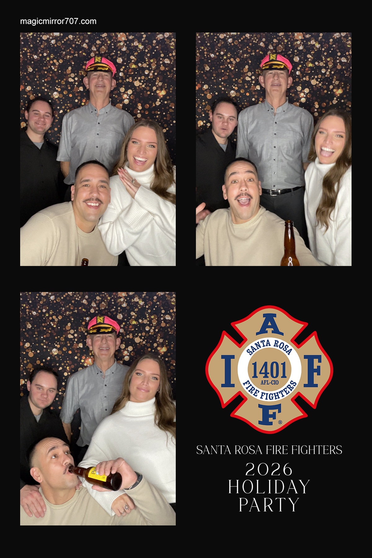 Santa Rosa Fire Fighters Holiday Party  | View more photos from the event at gallery.magicmirror707.com/u/MagicMirror707/Santa-Rosa-Fire-Fighters-Holiday-Party