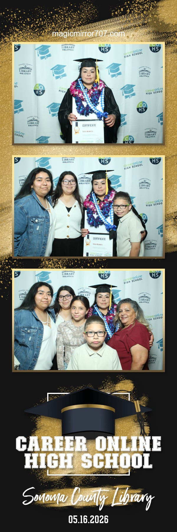 Sonoma County Library COHS Graduation | View more photos from the event at gallery.magicmirror707.com/u/MagicMirror707/Sonoma-County-Library-COHS-Graduation-0