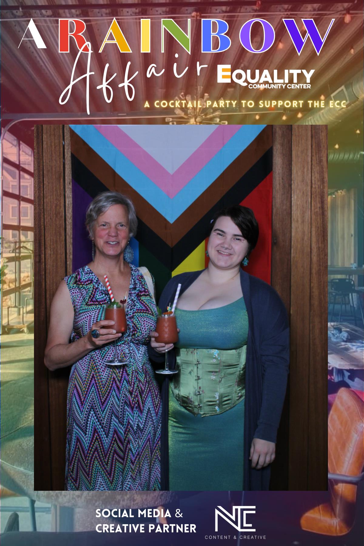 ME ECC A Rainbow Affair Cocktail Party | View more photos from the event at gallery.mainemagicmirror.com/u/MaineMagicMirror/ME-ECC-A-Rainbow-Affair-Cocktail-Party