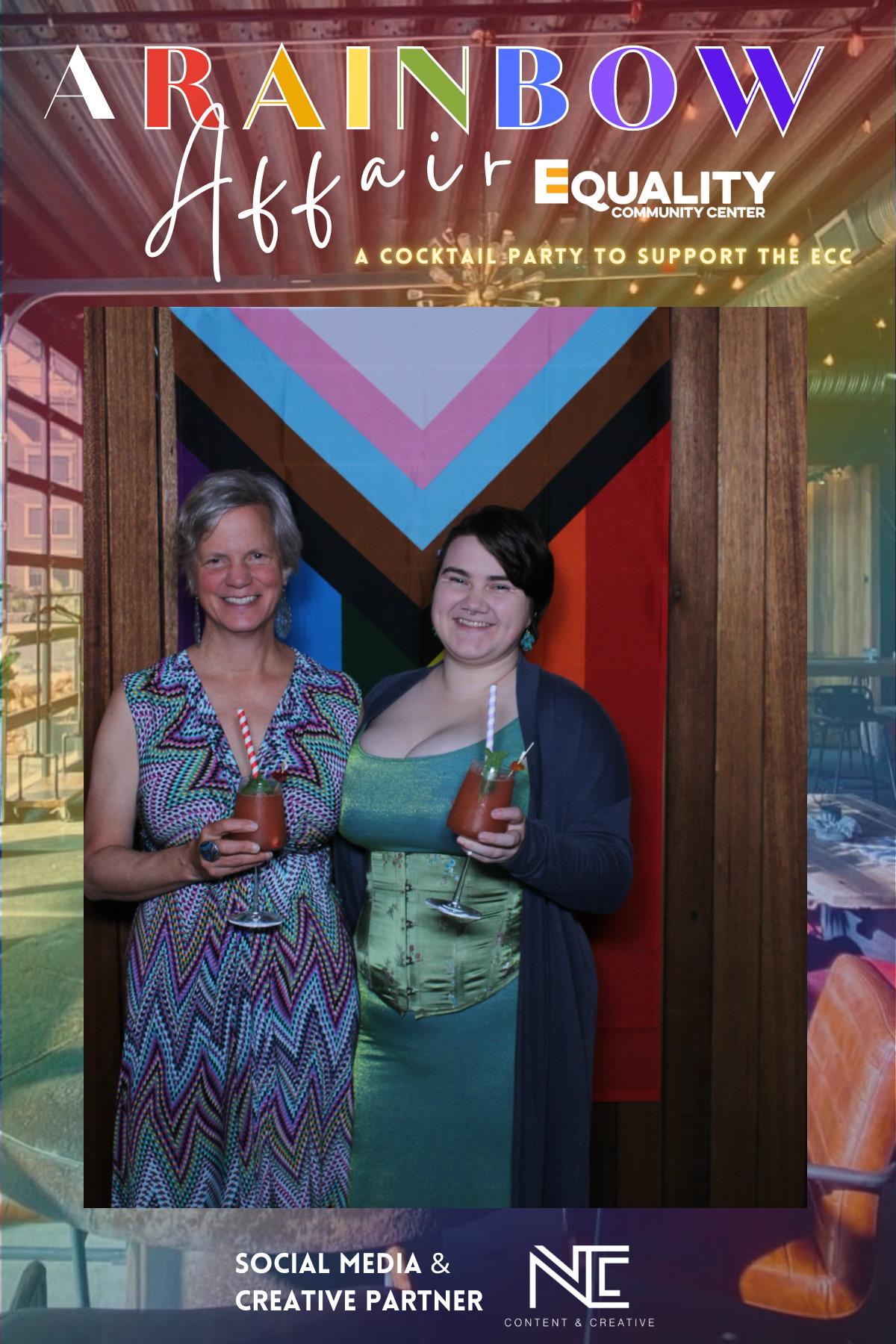 ME ECC A Rainbow Affair Cocktail Party | View more photos from the event at gallery.mainemagicmirror.com/u/MaineMagicMirror/ME-ECC-A-Rainbow-Affair-Cocktail-Party