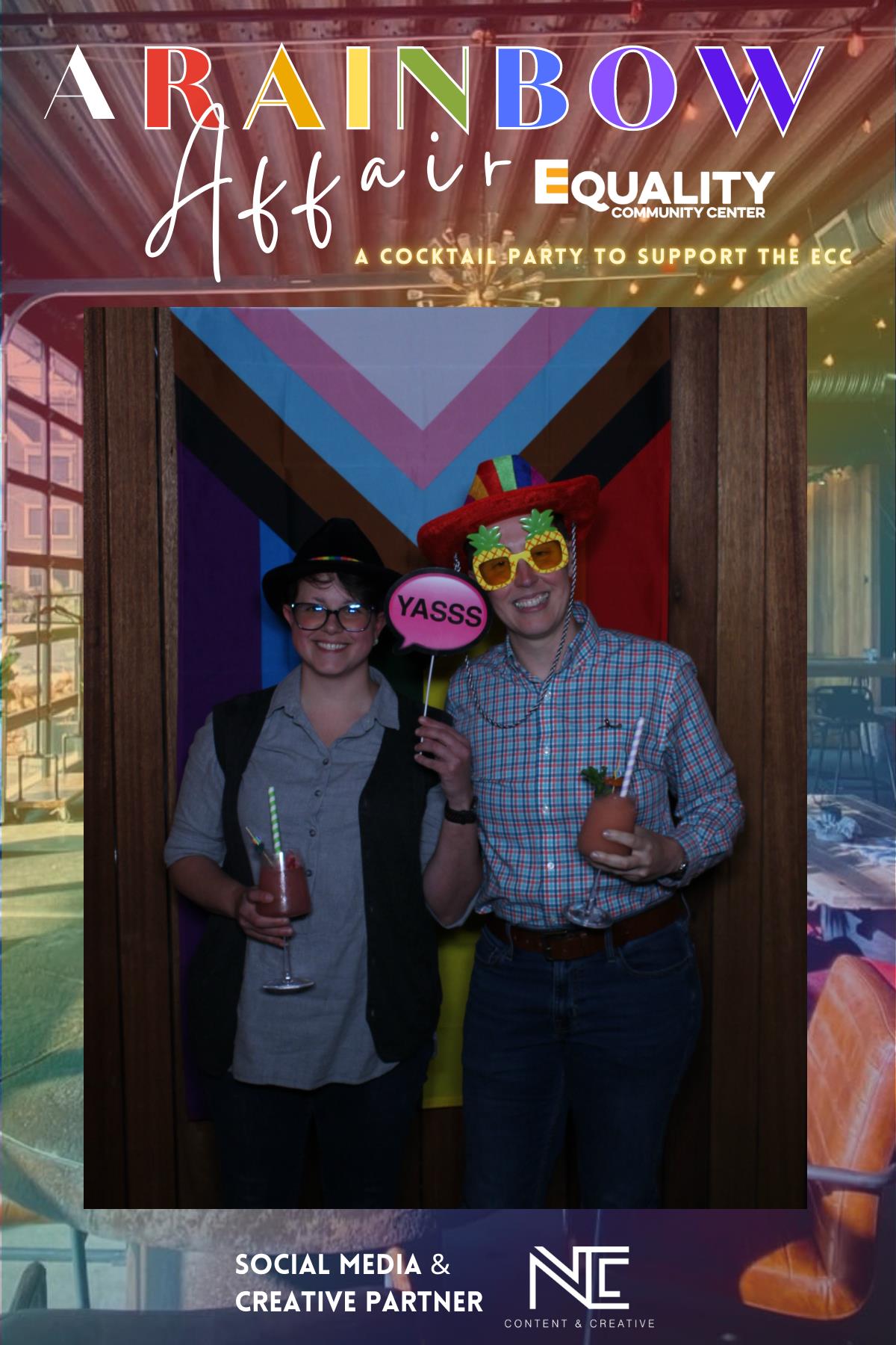 ME ECC A Rainbow Affair Cocktail Party | View more photos from the event at gallery.mainemagicmirror.com/u/MaineMagicMirror/ME-ECC-A-Rainbow-Affair-Cocktail-Party
