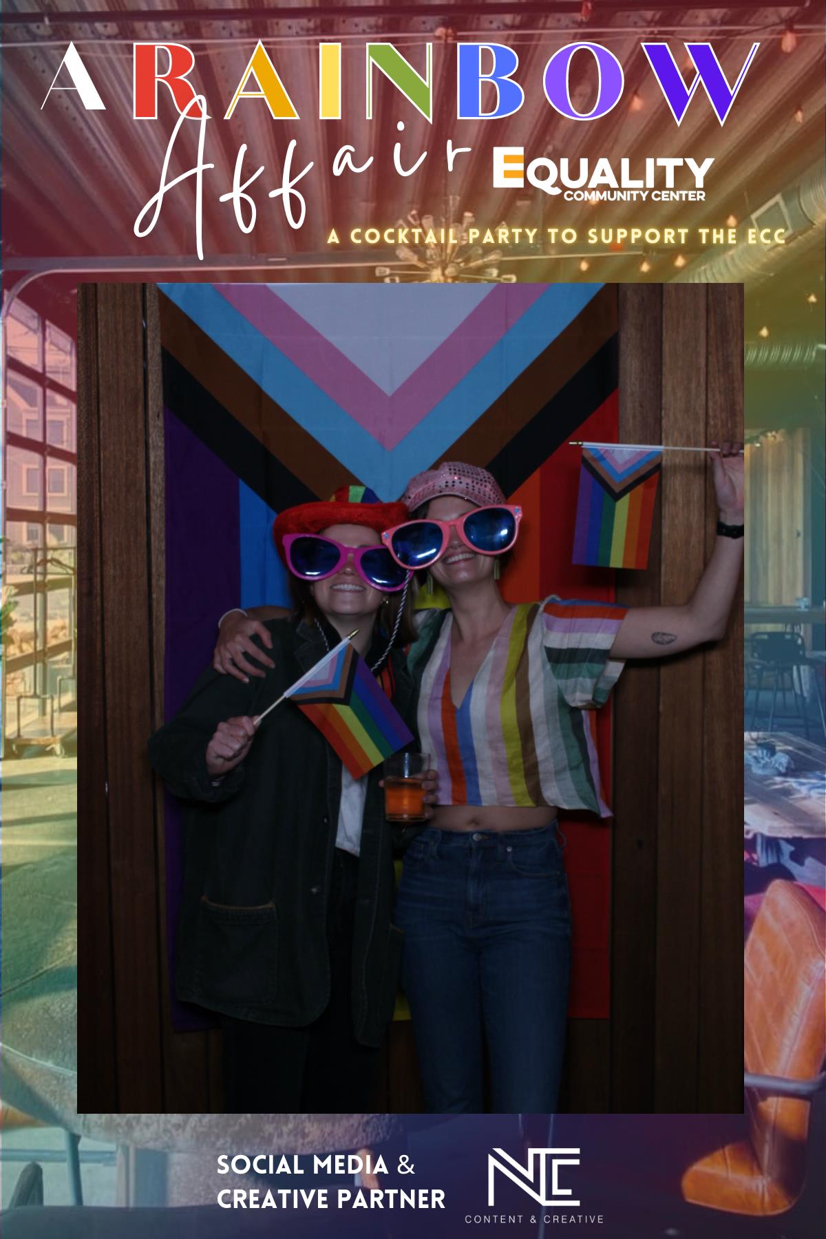 ME ECC A Rainbow Affair Cocktail Party | View more photos from the event at gallery.mainemagicmirror.com/u/MaineMagicMirror/ME-ECC-A-Rainbow-Affair-Cocktail-Party