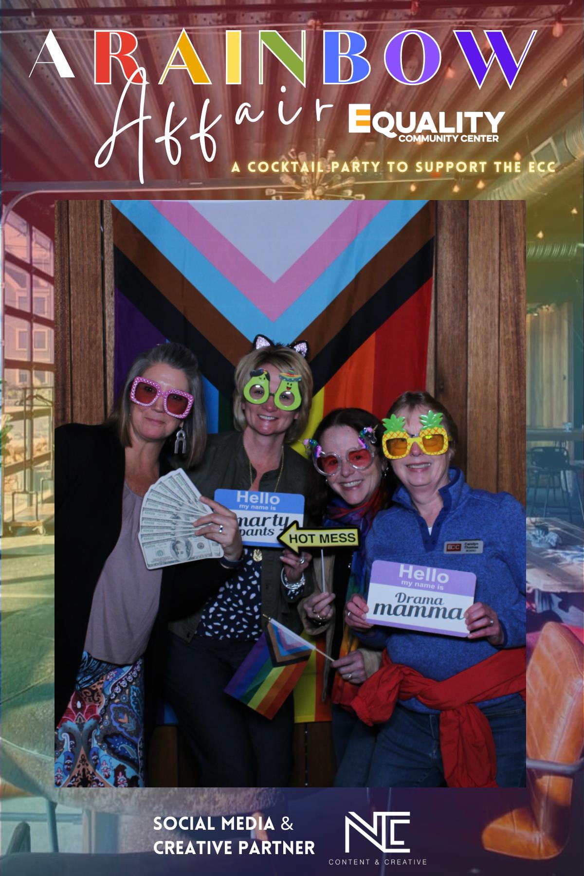 ME ECC A Rainbow Affair Cocktail Party | View more photos from the event at gallery.mainemagicmirror.com/u/MaineMagicMirror/ME-ECC-A-Rainbow-Affair-Cocktail-Party