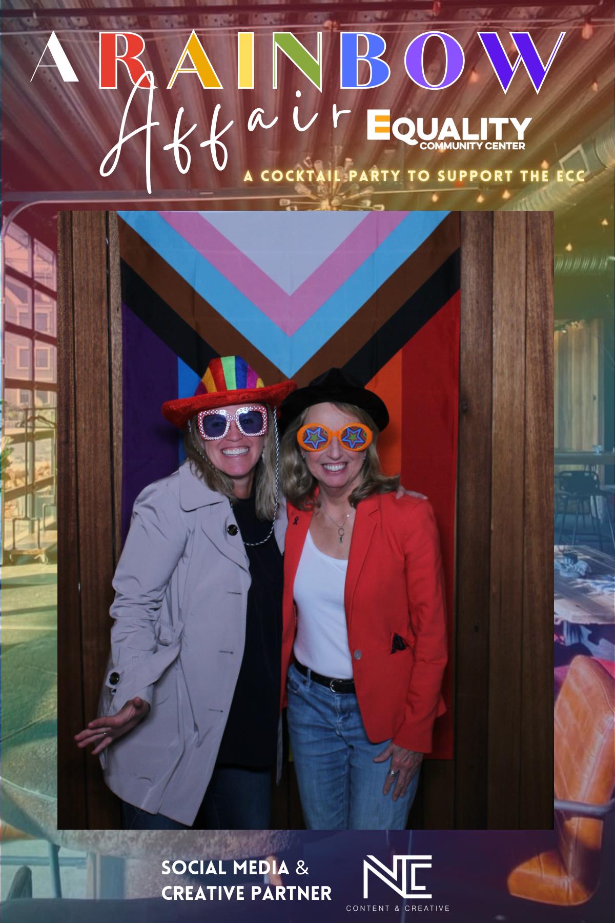 ME ECC A Rainbow Affair Cocktail Party | View more photos from the event at gallery.mainemagicmirror.com/u/MaineMagicMirror/ME-ECC-A-Rainbow-Affair-Cocktail-Party