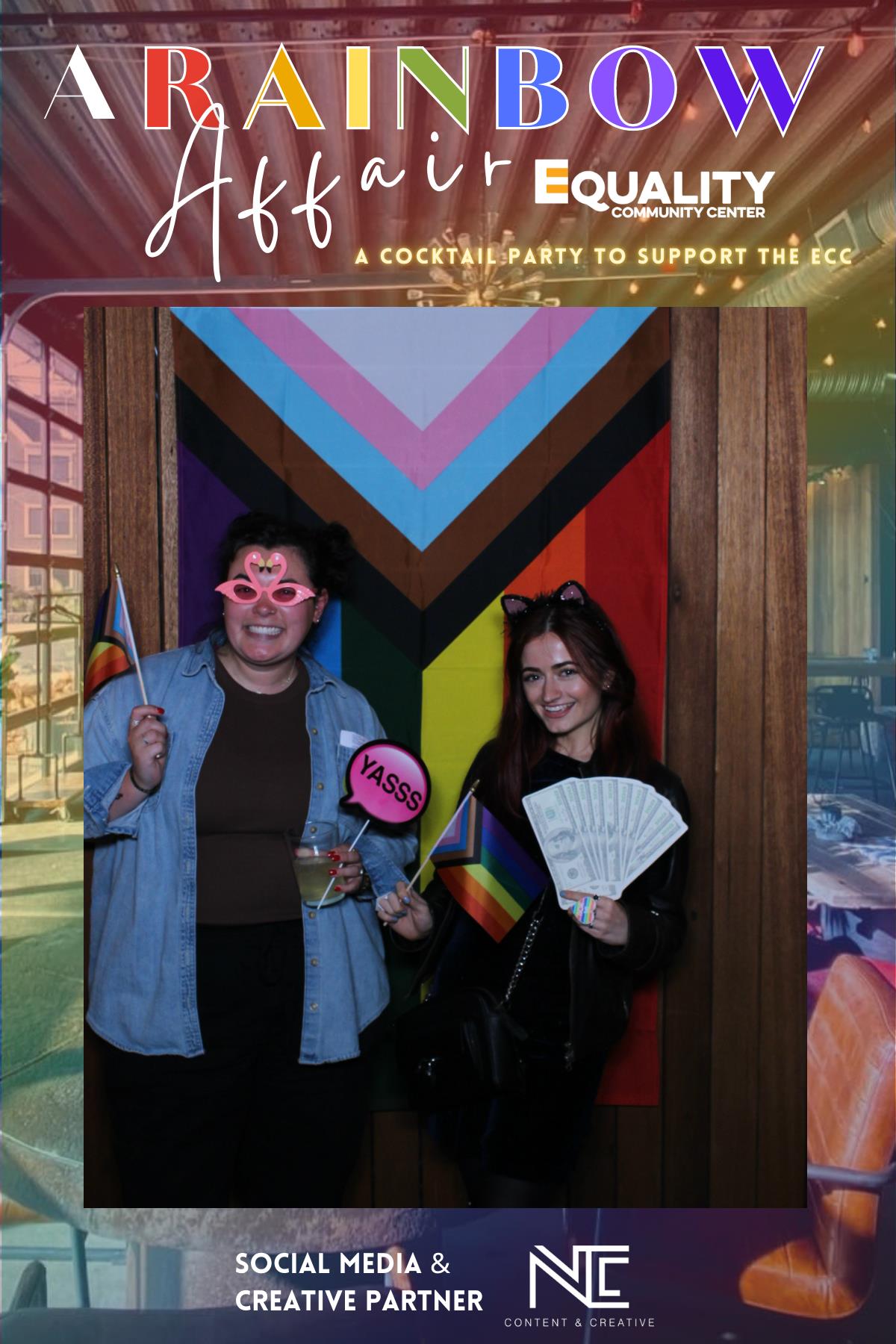 ME ECC A Rainbow Affair Cocktail Party | View more photos from the event at gallery.mainemagicmirror.com/u/MaineMagicMirror/ME-ECC-A-Rainbow-Affair-Cocktail-Party