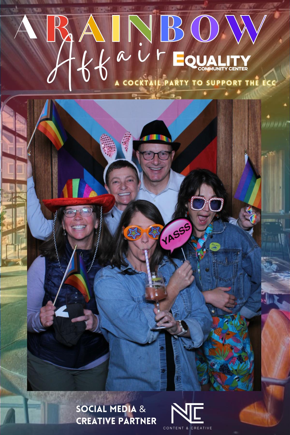 ME ECC A Rainbow Affair Cocktail Party | View more photos from the event at gallery.mainemagicmirror.com/u/MaineMagicMirror/ME-ECC-A-Rainbow-Affair-Cocktail-Party