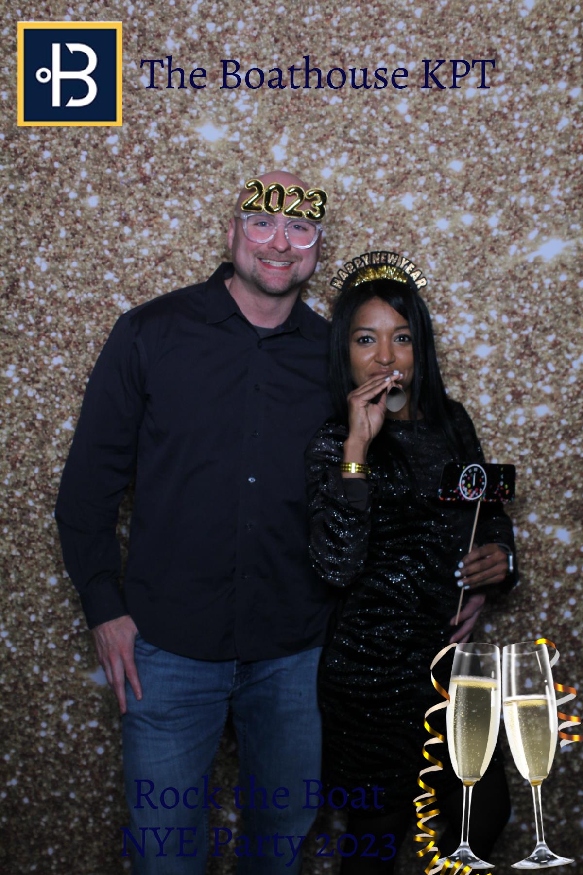 The Boathouse Restaurant Rock the Boat NYE Party 2023 | View more photos from the event at gallery.mainemagicmirror.com/u/MaineMagicMirror/The-Boathouse-Restaurant-Rock-the-Boat-NYE-Party-2023