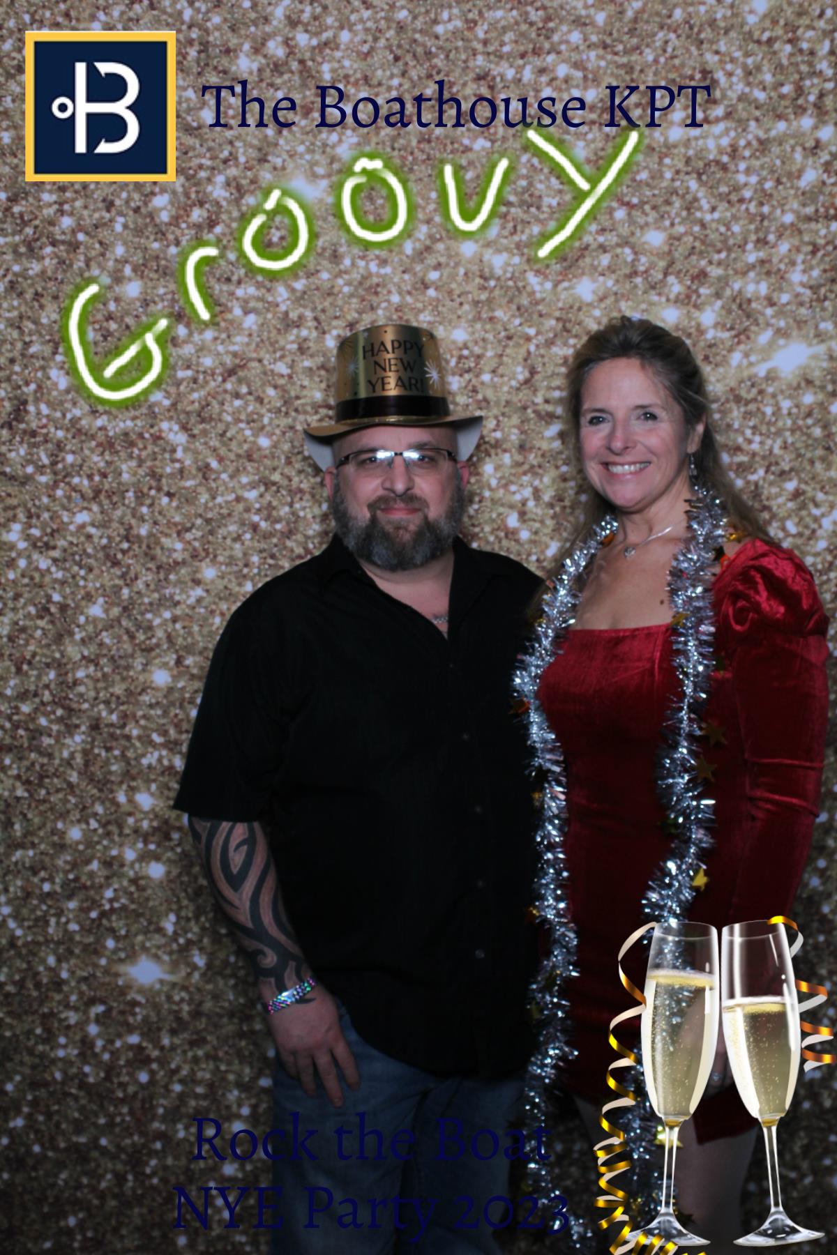 The Boathouse Restaurant Rock the Boat NYE Party 2023 | View more photos from the event at gallery.mainemagicmirror.com/u/MaineMagicMirror/The-Boathouse-Restaurant-Rock-the-Boat-NYE-Party-2023