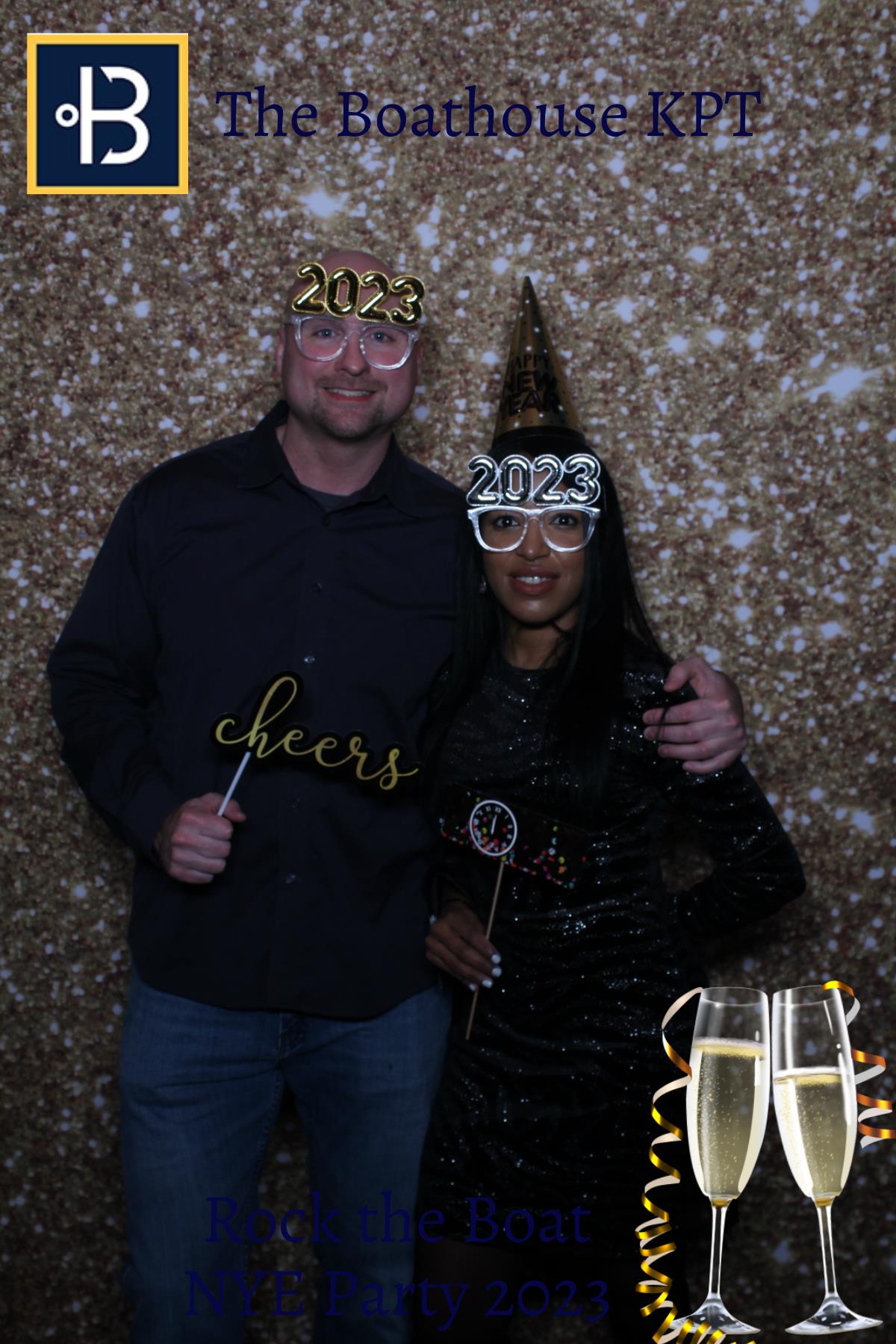 The Boathouse Restaurant Rock the Boat NYE Party 2023 | View more photos from the event at gallery.mainemagicmirror.com/u/MaineMagicMirror/The-Boathouse-Restaurant-Rock-the-Boat-NYE-Party-2023