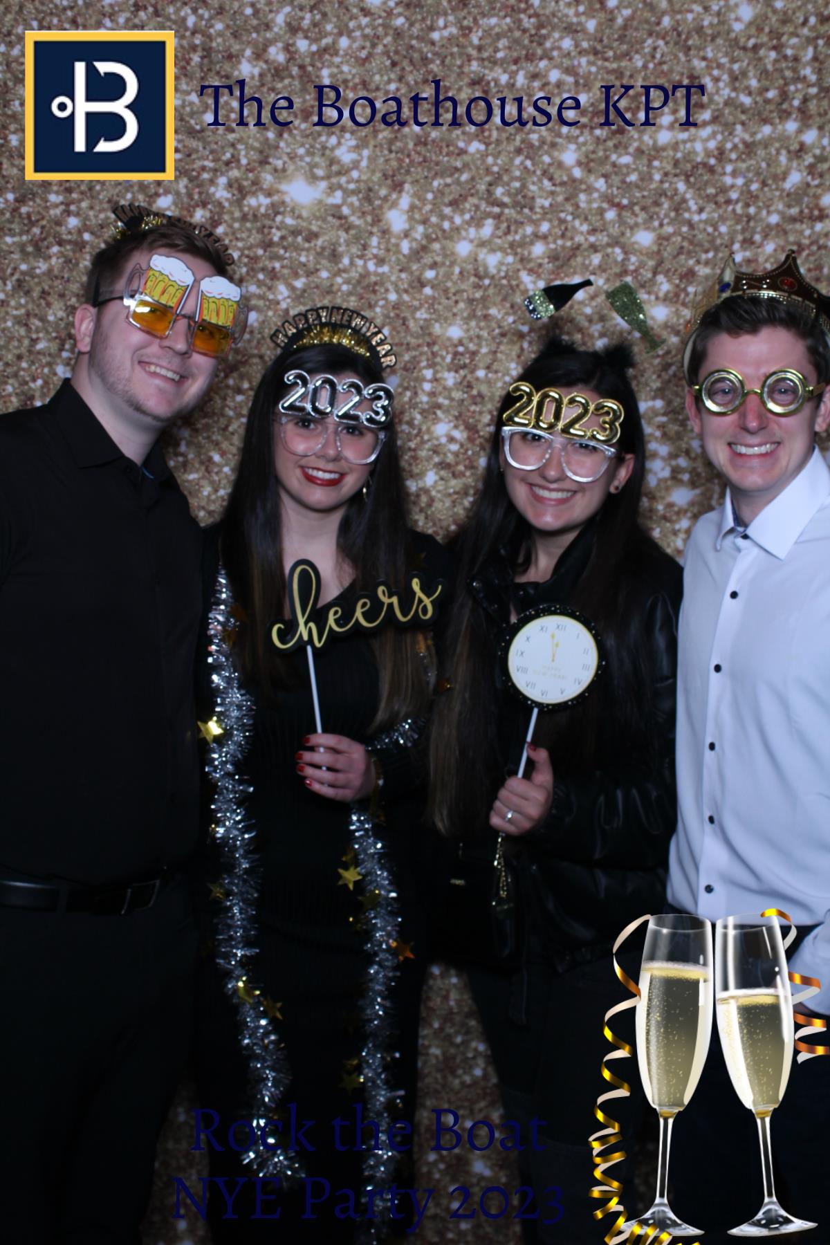 The Boathouse Restaurant Rock the Boat NYE Party 2023 | View more photos from the event at gallery.mainemagicmirror.com/u/MaineMagicMirror/The-Boathouse-Restaurant-Rock-the-Boat-NYE-Party-2023