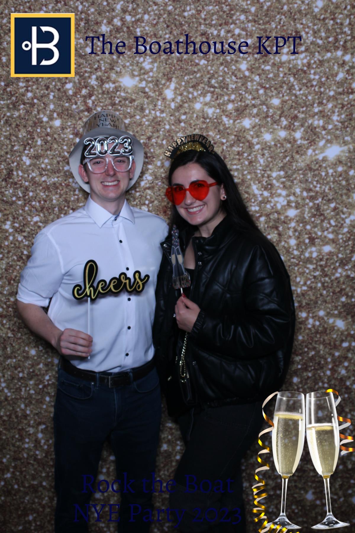 The Boathouse Restaurant Rock the Boat NYE Party 2023 | View more photos from the event at gallery.mainemagicmirror.com/u/MaineMagicMirror/The-Boathouse-Restaurant-Rock-the-Boat-NYE-Party-2023