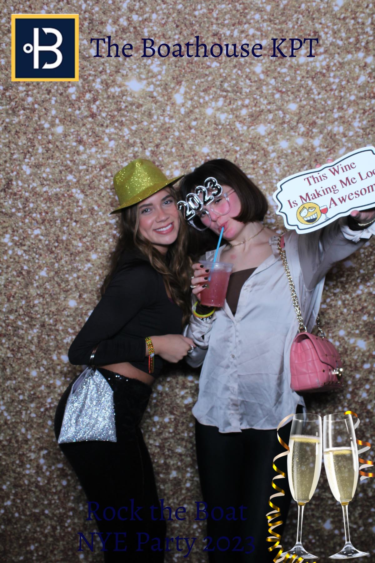 The Boathouse Restaurant Rock the Boat NYE Party 2023 | View more photos from the event at gallery.mainemagicmirror.com/u/MaineMagicMirror/The-Boathouse-Restaurant-Rock-the-Boat-NYE-Party-2023