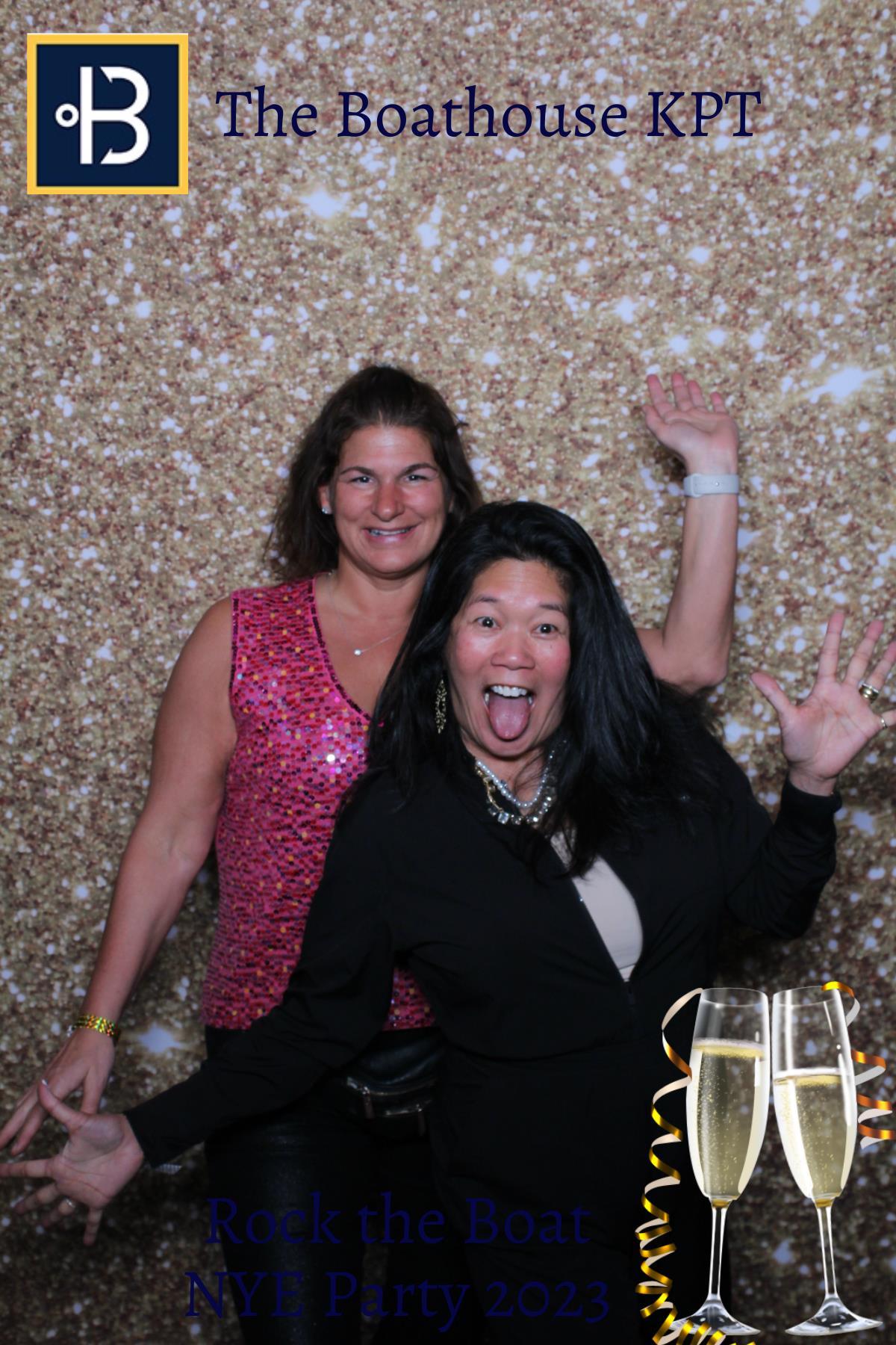 The Boathouse Restaurant Rock the Boat NYE Party 2023 | View more photos from the event at gallery.mainemagicmirror.com/u/MaineMagicMirror/The-Boathouse-Restaurant-Rock-the-Boat-NYE-Party-2023