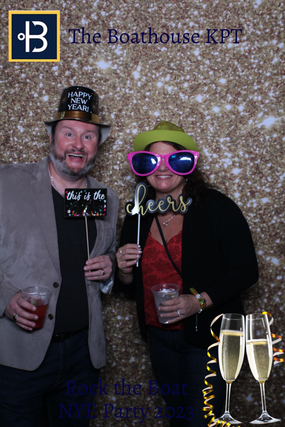 The Boathouse Restaurant Rock the Boat NYE Party 2023 | View more photos from the event at gallery.mainemagicmirror.com/u/MaineMagicMirror/The-Boathouse-Restaurant-Rock-the-Boat-NYE-Party-2023