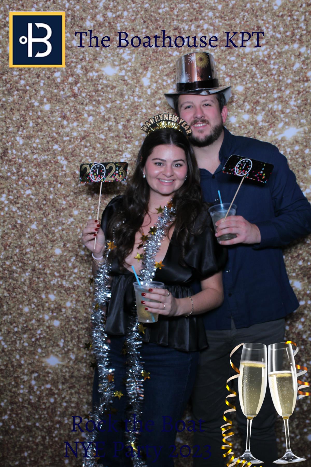 The Boathouse Restaurant Rock the Boat NYE Party 2023 | View more photos from the event at gallery.mainemagicmirror.com/u/MaineMagicMirror/The-Boathouse-Restaurant-Rock-the-Boat-NYE-Party-2023