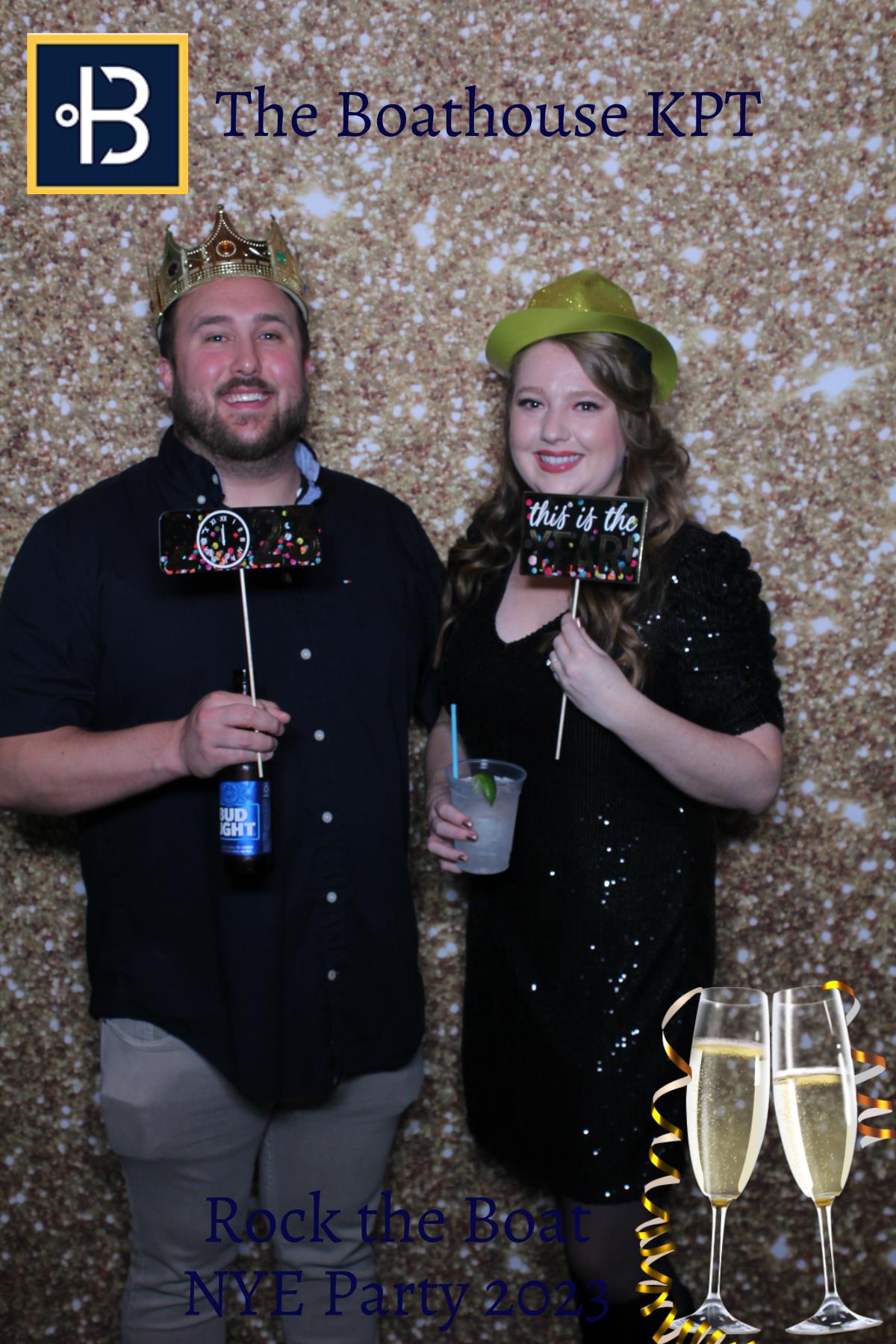 The Boathouse Restaurant Rock the Boat NYE Party 2023 | View more photos from the event at gallery.mainemagicmirror.com/u/MaineMagicMirror/The-Boathouse-Restaurant-Rock-the-Boat-NYE-Party-2023
