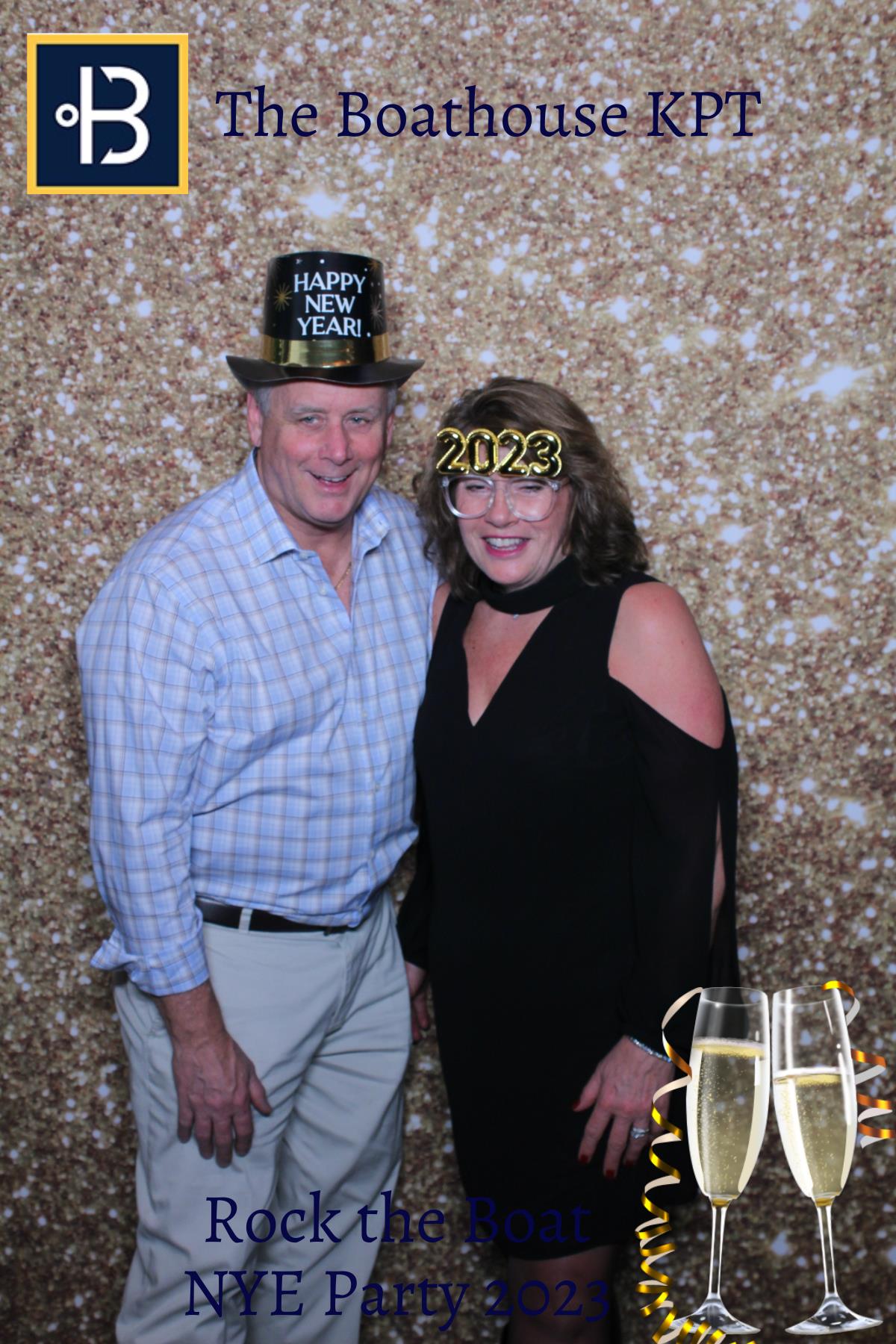 The Boathouse Restaurant Rock the Boat NYE Party 2023 | View more photos from the event at gallery.mainemagicmirror.com/u/MaineMagicMirror/The-Boathouse-Restaurant-Rock-the-Boat-NYE-Party-2023
